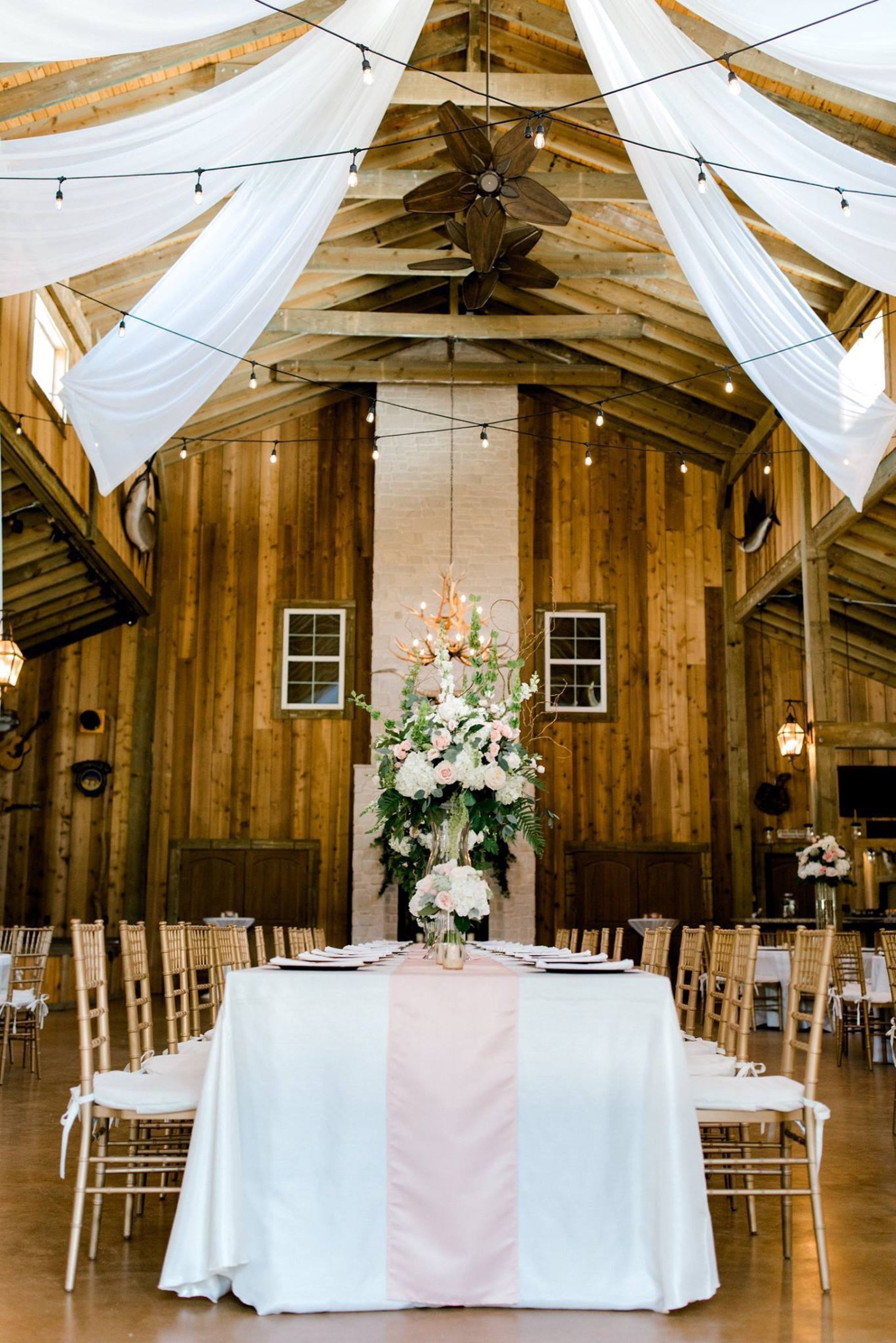 Sample of Event Space, an event space at The Barn Nacogdoches