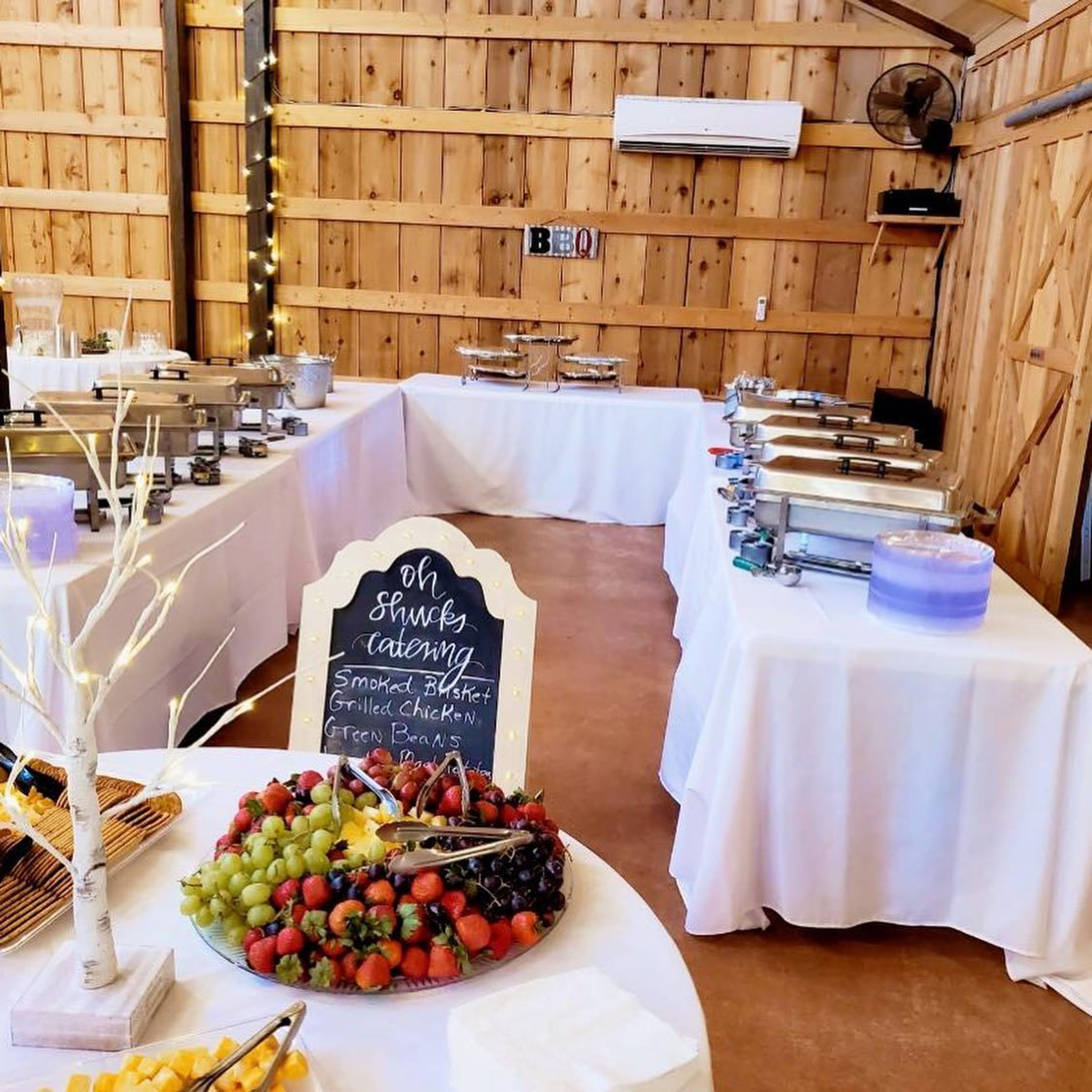 Sample of Event Space, an event space at The Big White Barn