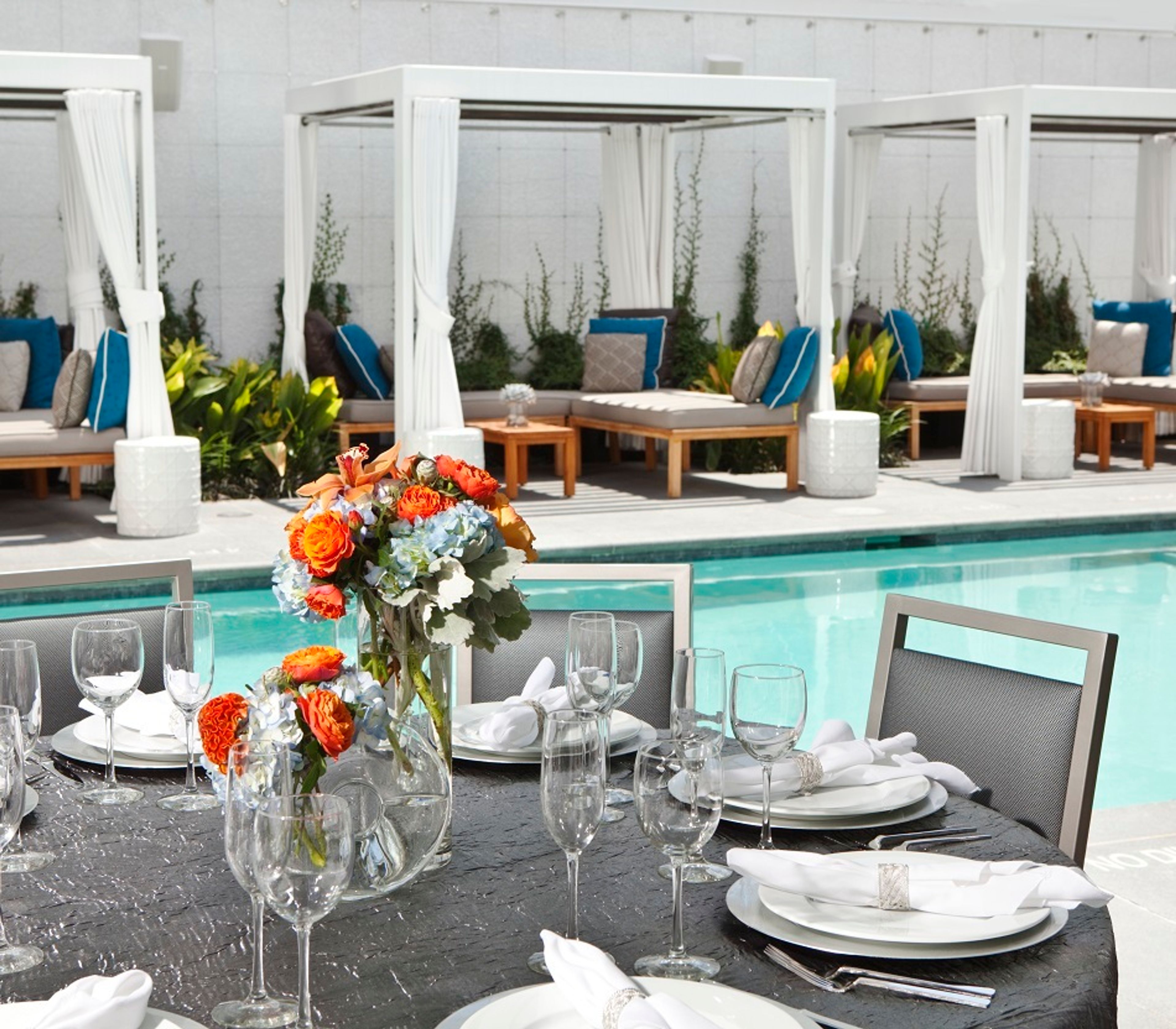 Rooftop Pool, an event space at The Lumen