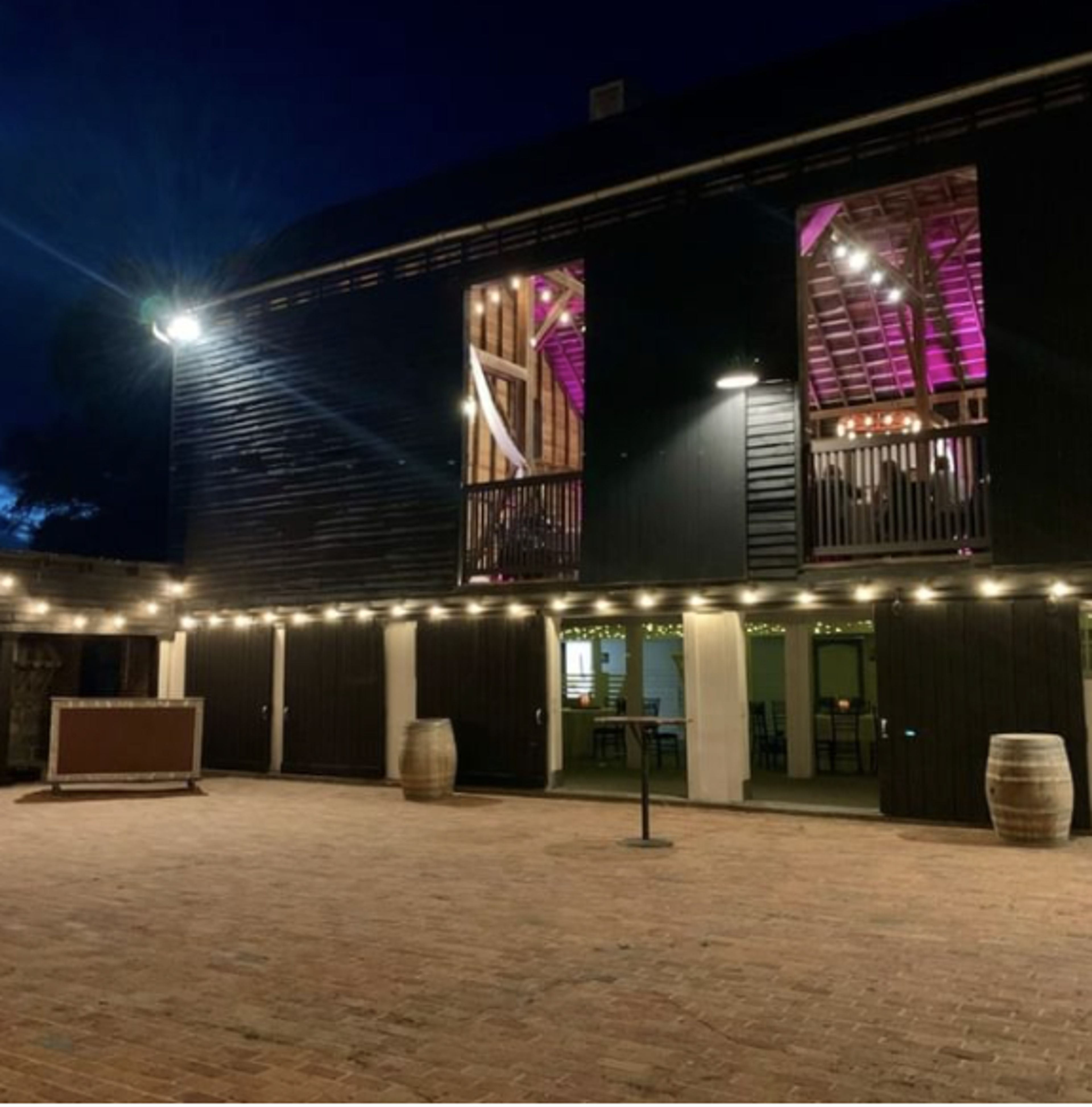 Sample of Event Space, an event space at Shawnee Farms Estate