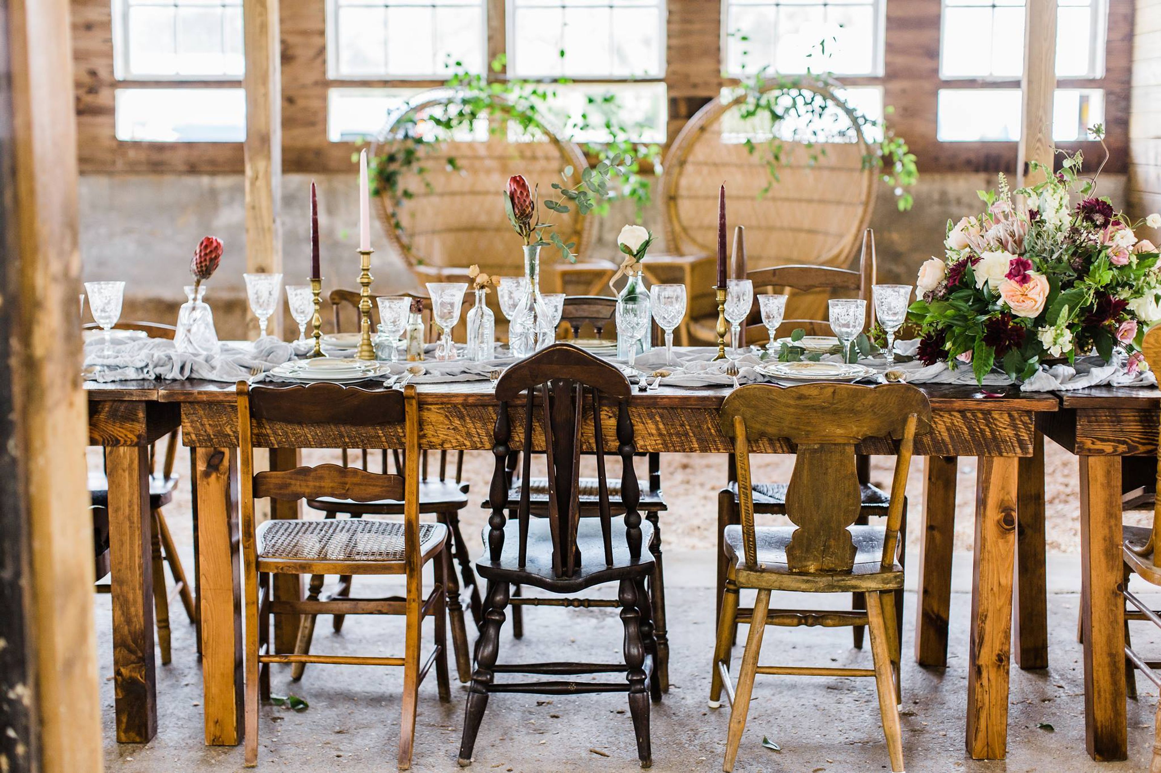 Barn, an event space at Belle's Pleasure