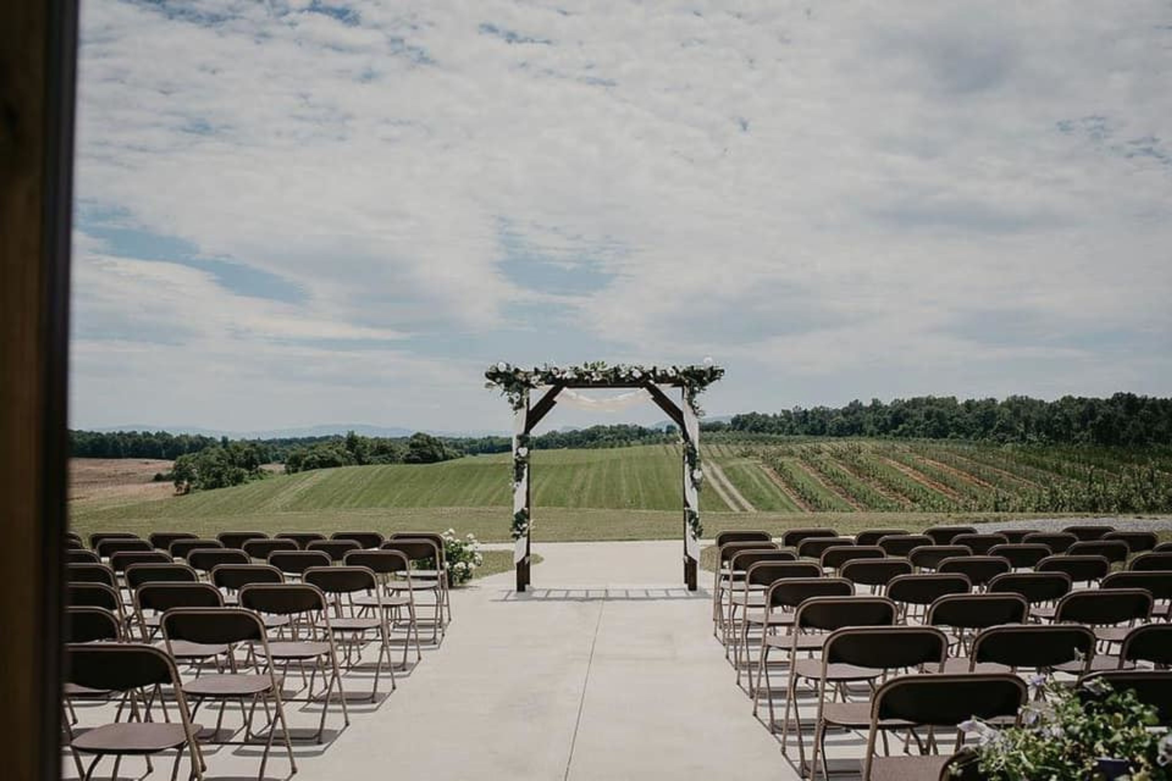 Outdoor Space, an event space at West Oaks Farm Market & Event Venue