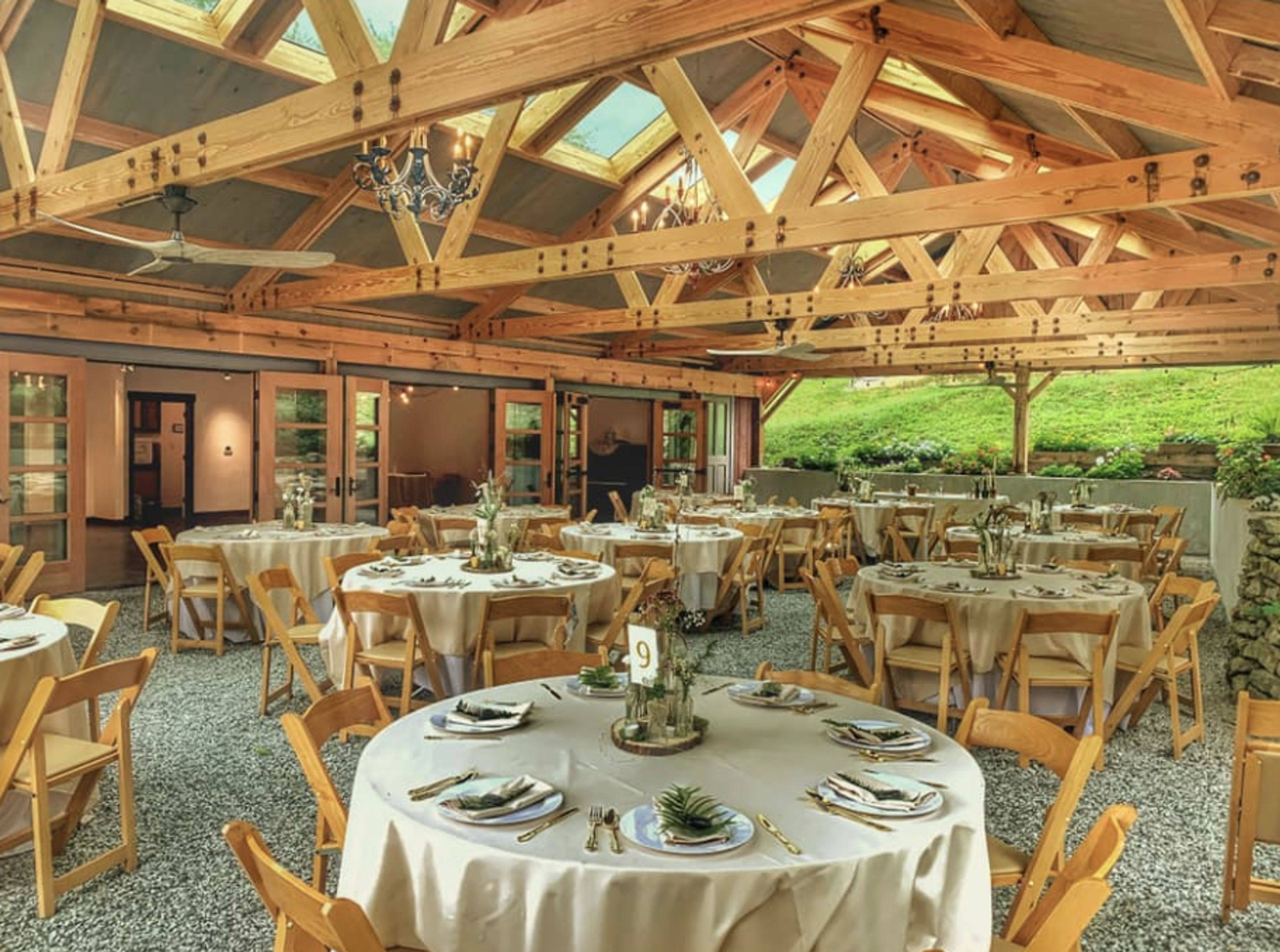 Sample of Event Space, an event space at Zigbone Farm Retreat