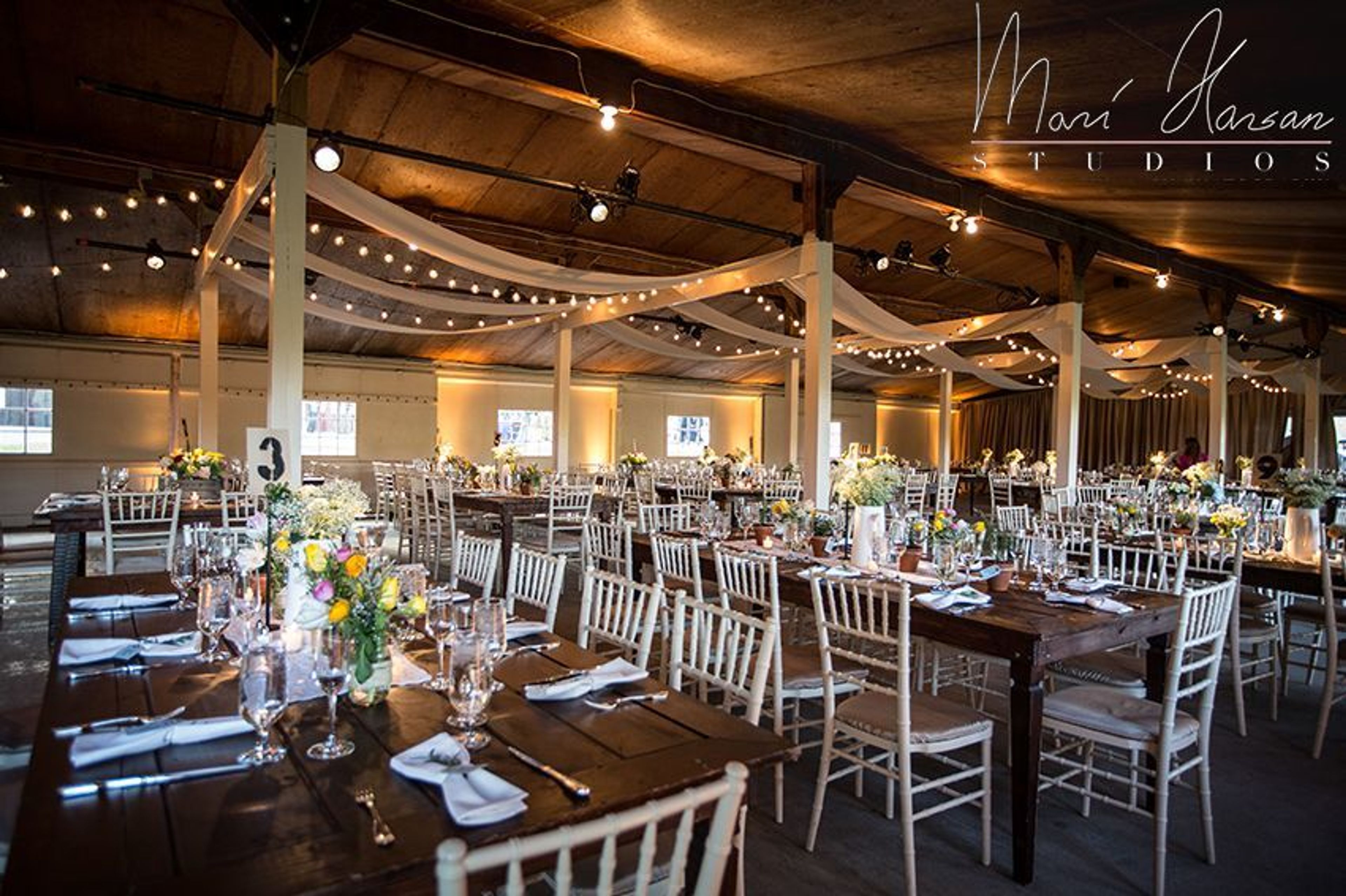 Indoor Space, an event space at Smokey Glen Farm