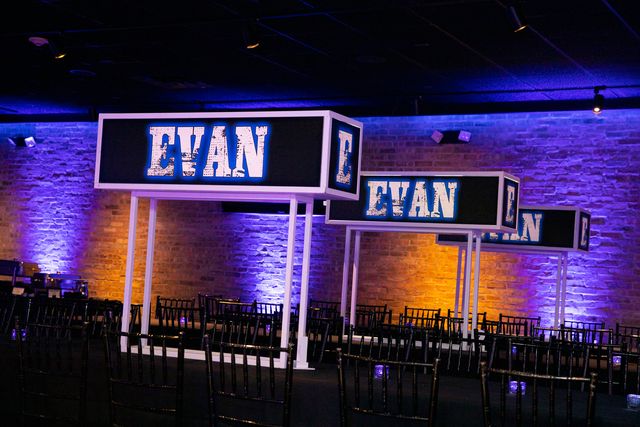Featured photo from Neon Blue Bar Mitzvah at Marcello's in Northbrook, IL