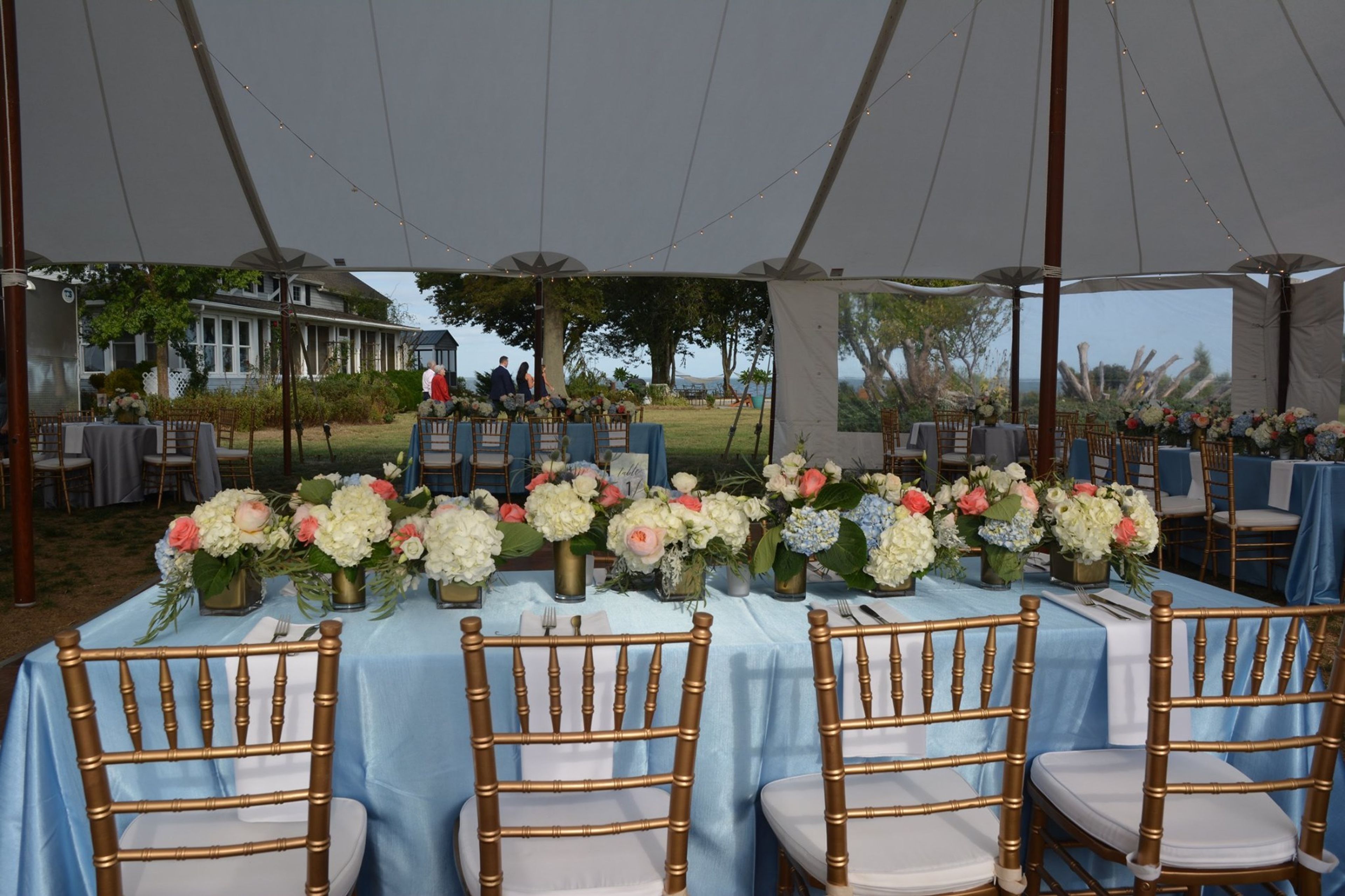 Sample of Event Space, an event space at Black Walnut Point Inn