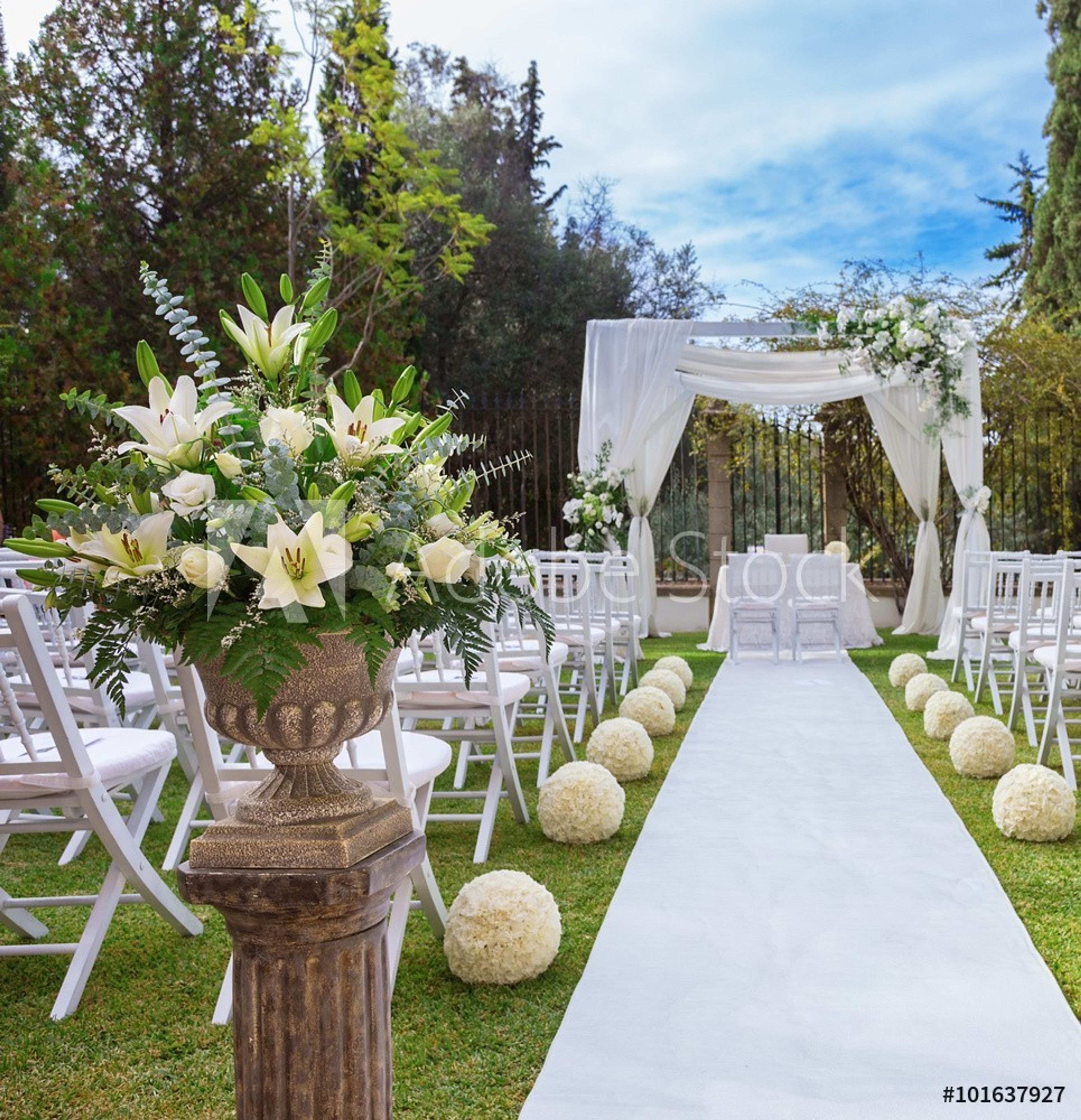 Outdoor Space, an event space at Montclair Country Club