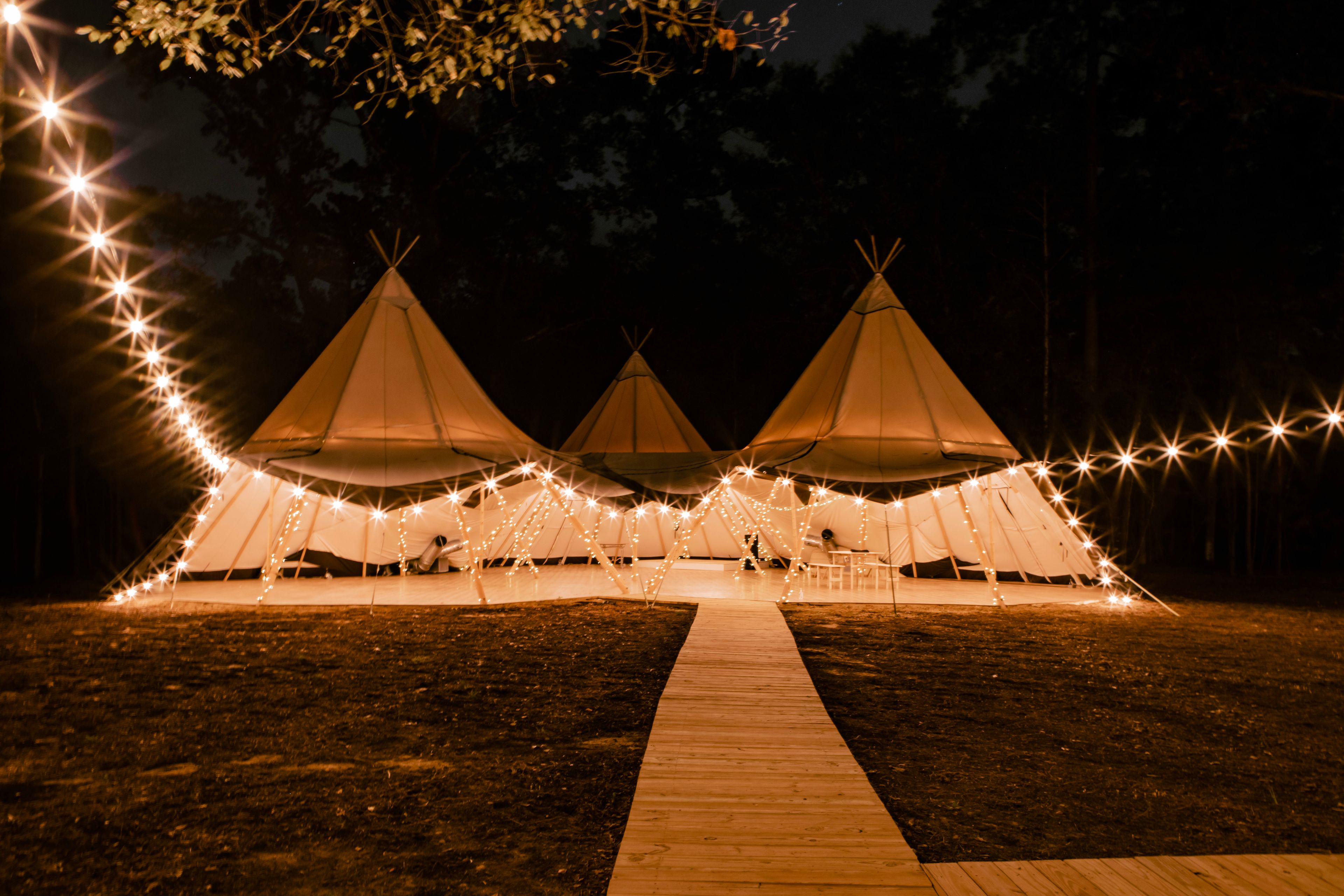 Tipi & Wedding Suite Space, an event space at At The Shire