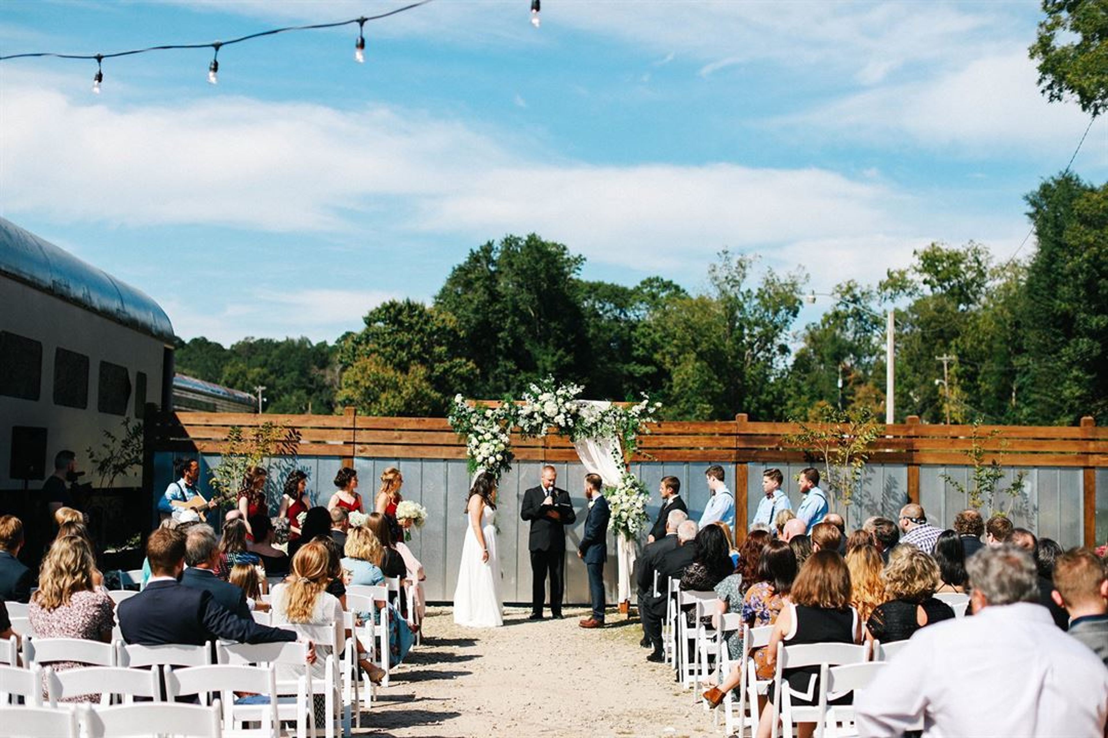 Outdoor Space, an event space at The Depot at Main Street Market