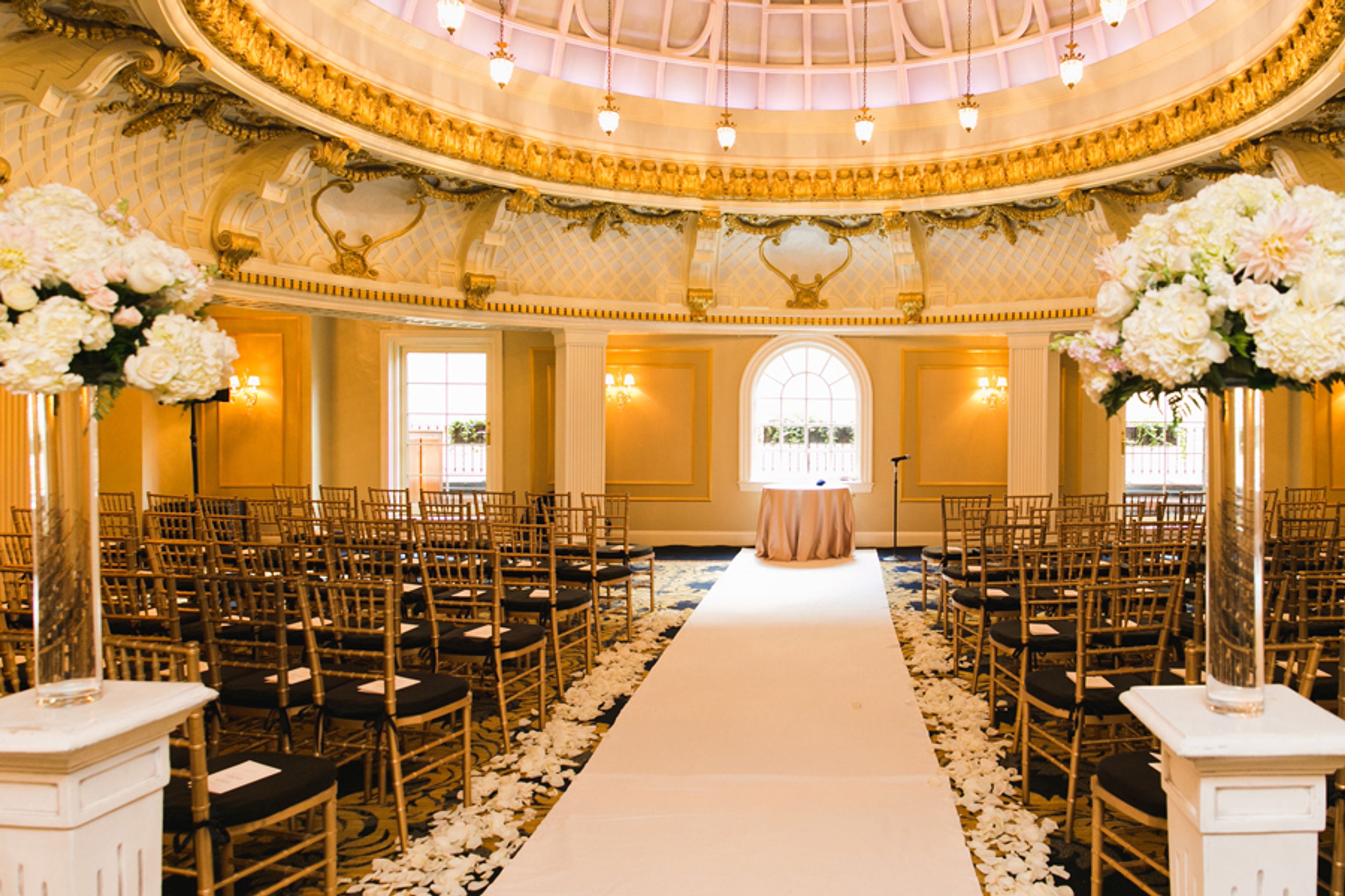 Ballroom, an event space at Lenox Hotel