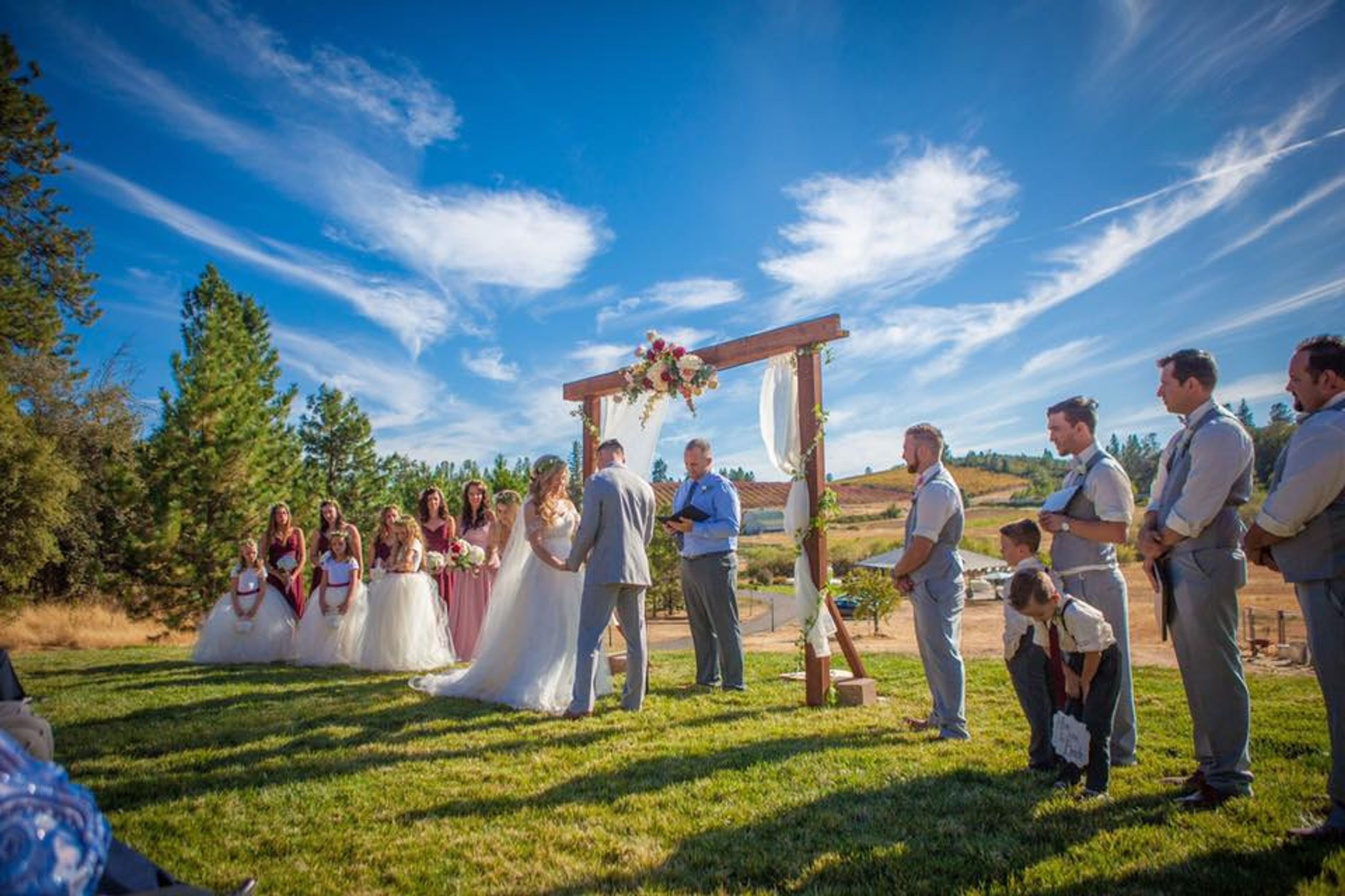 Outdoor Space, an event space at Apple Hill Farm & Country Club