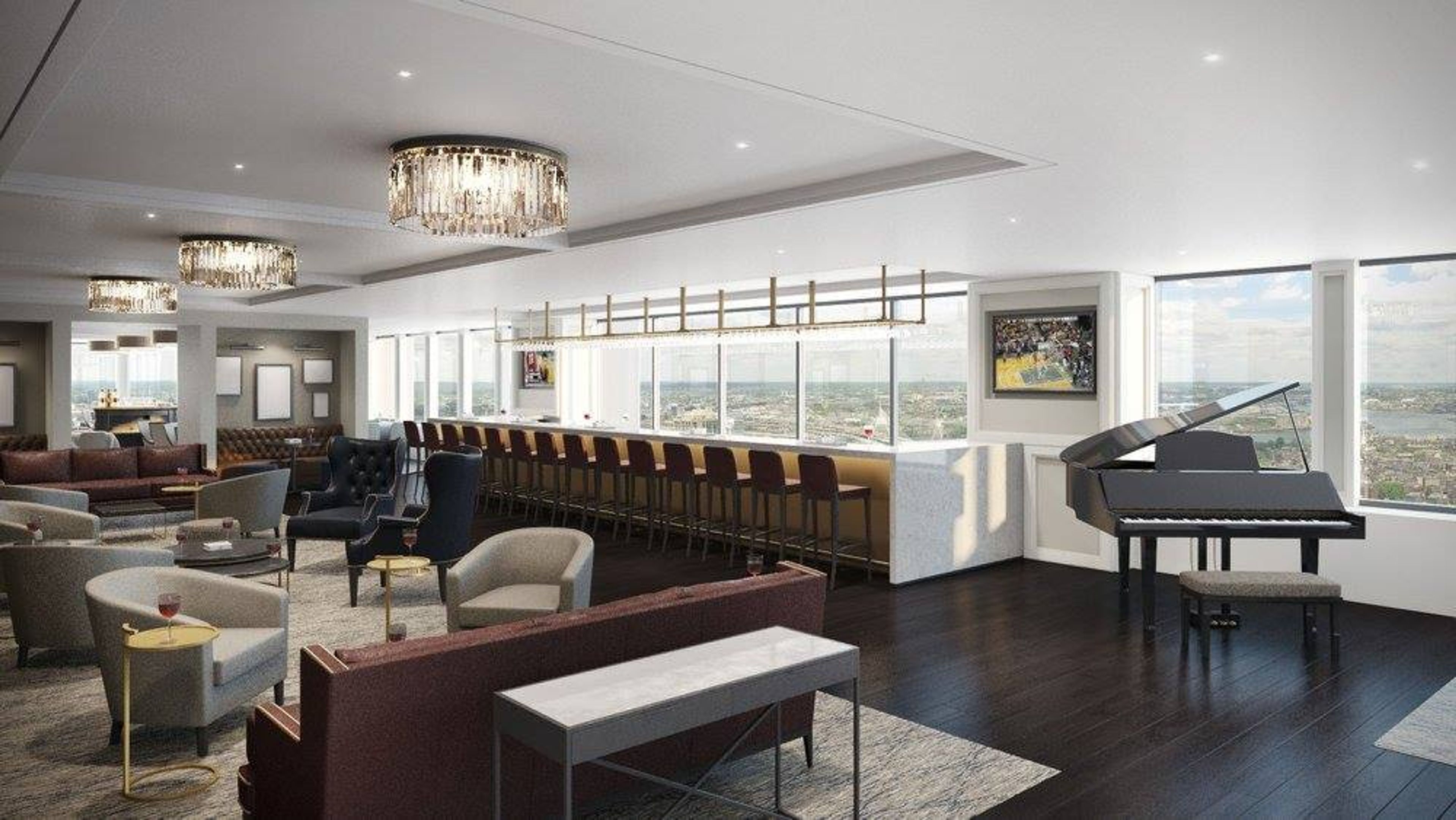 Indoor Space, an event space at The University of Massachusetts Club