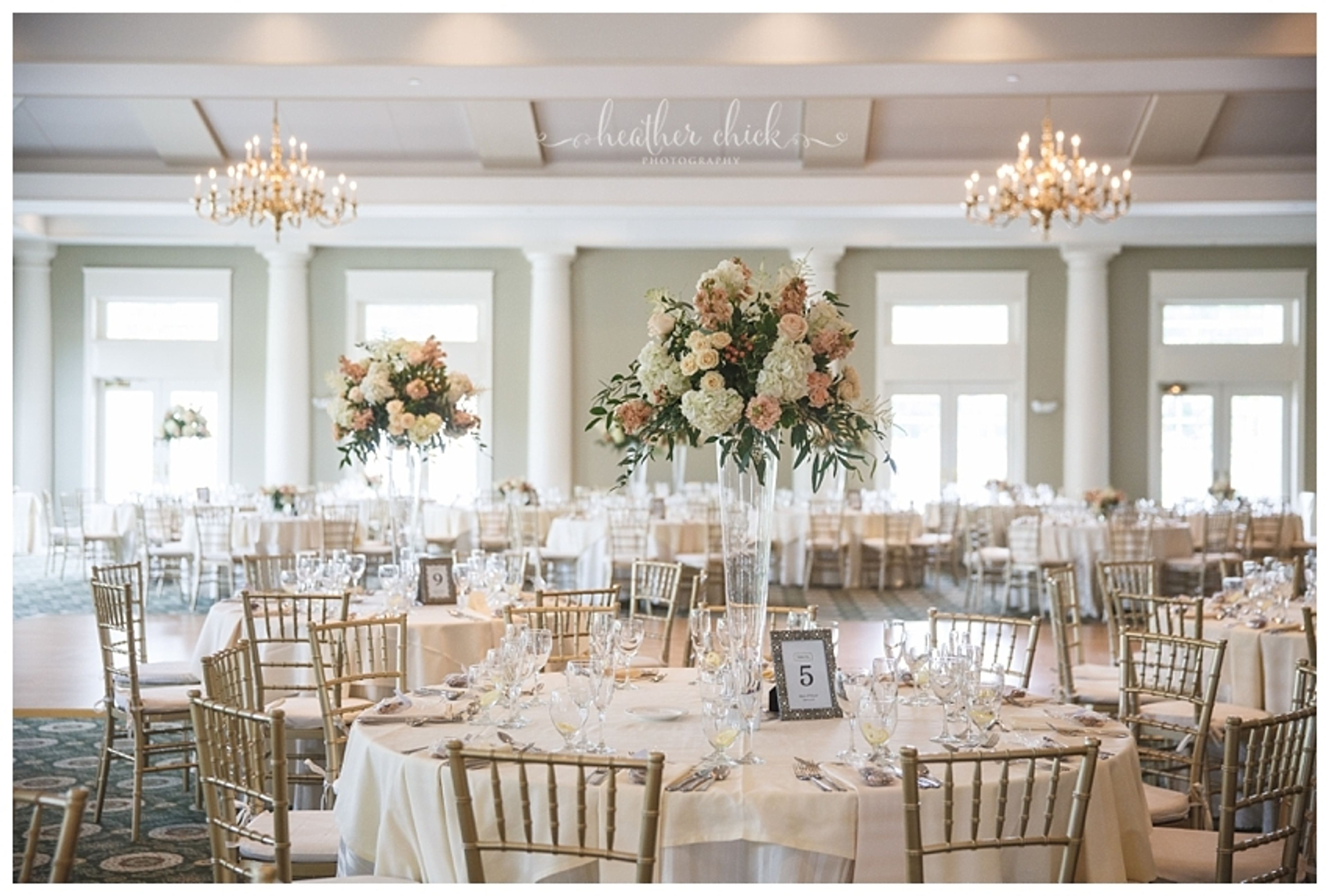 Ballroom, an event space at Charter Oak Country Club