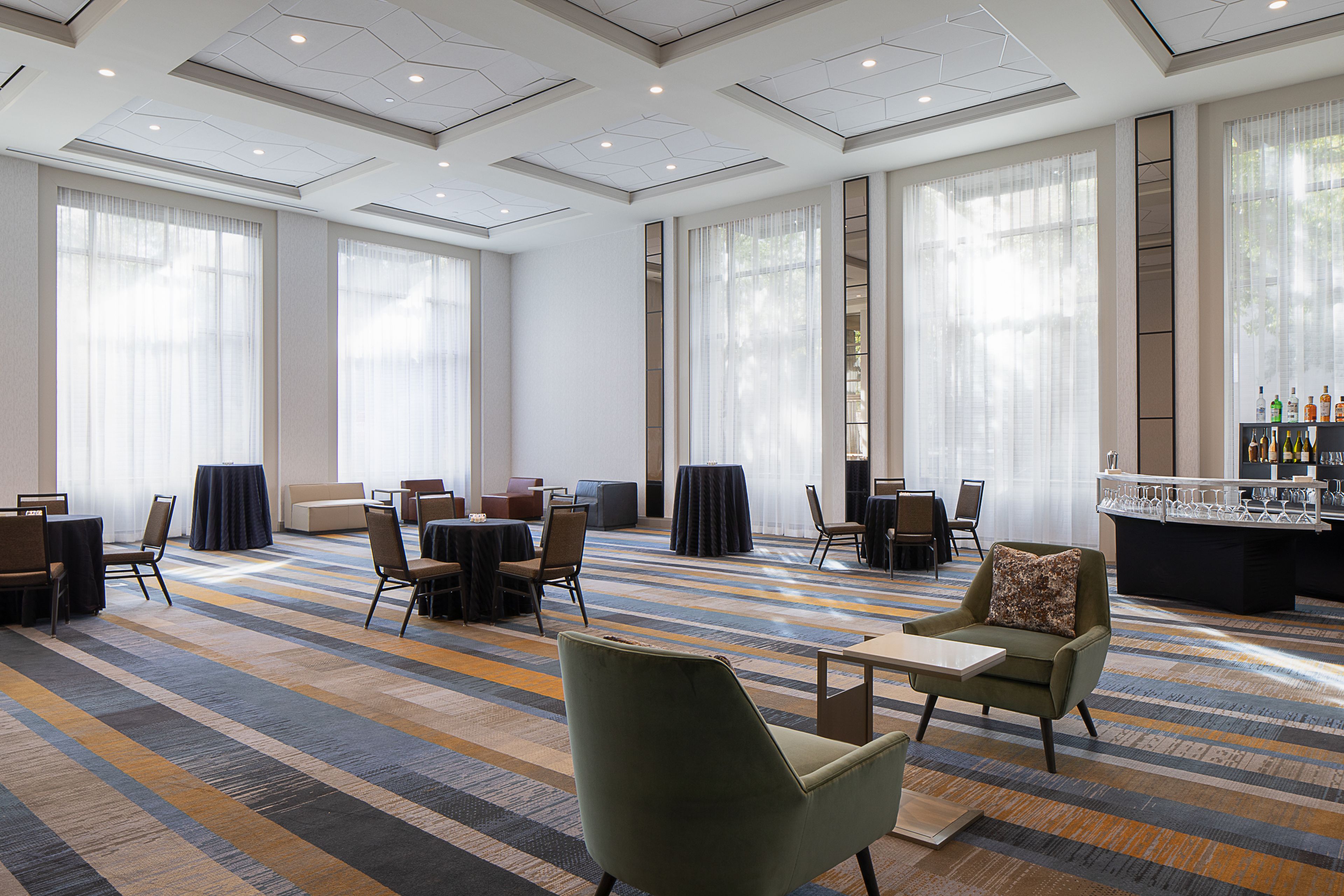 San Jacinto Room, an event space at Dallas Plano Marriott at Legacy Town Center