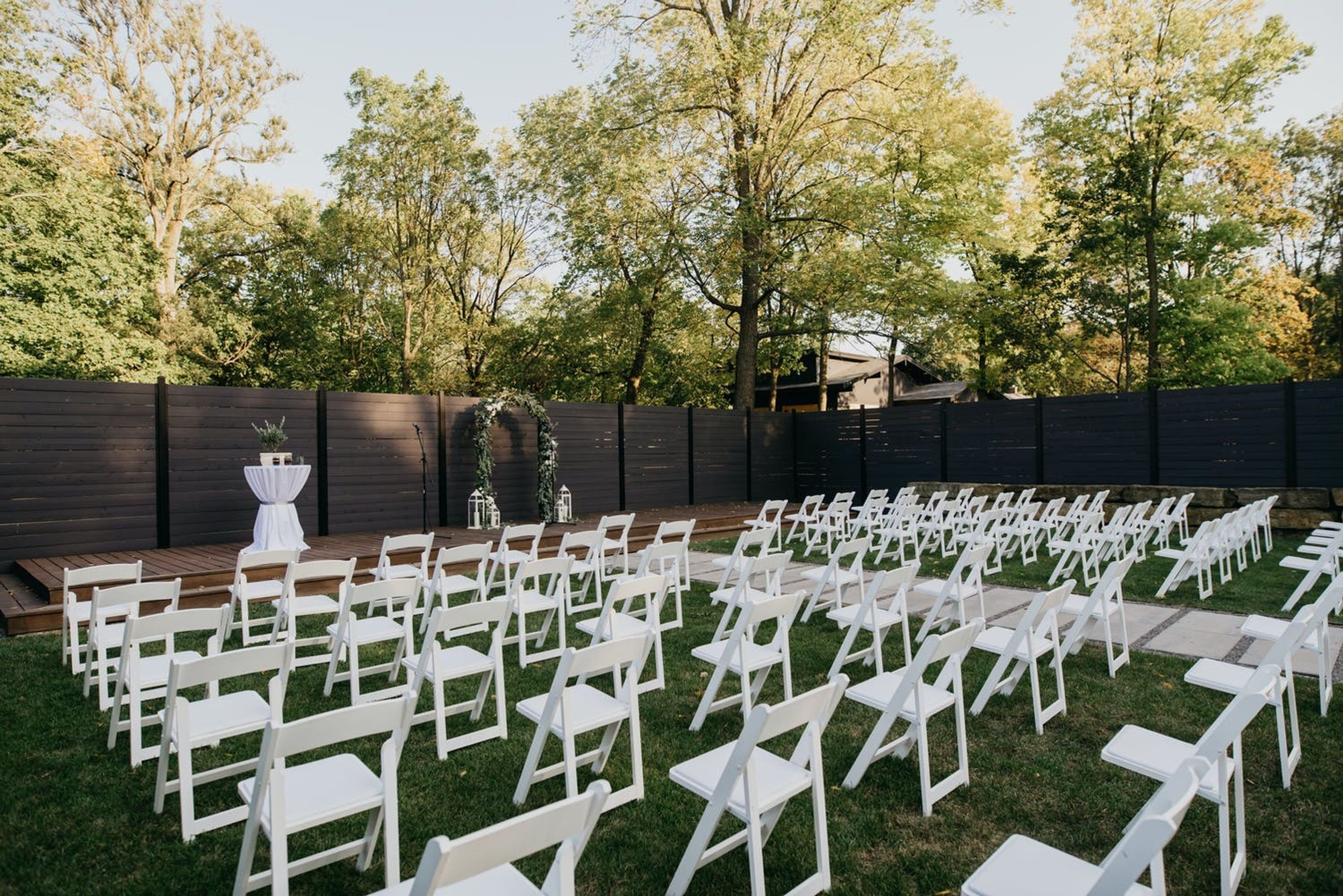 The Garden, an event space at Warehouse 109