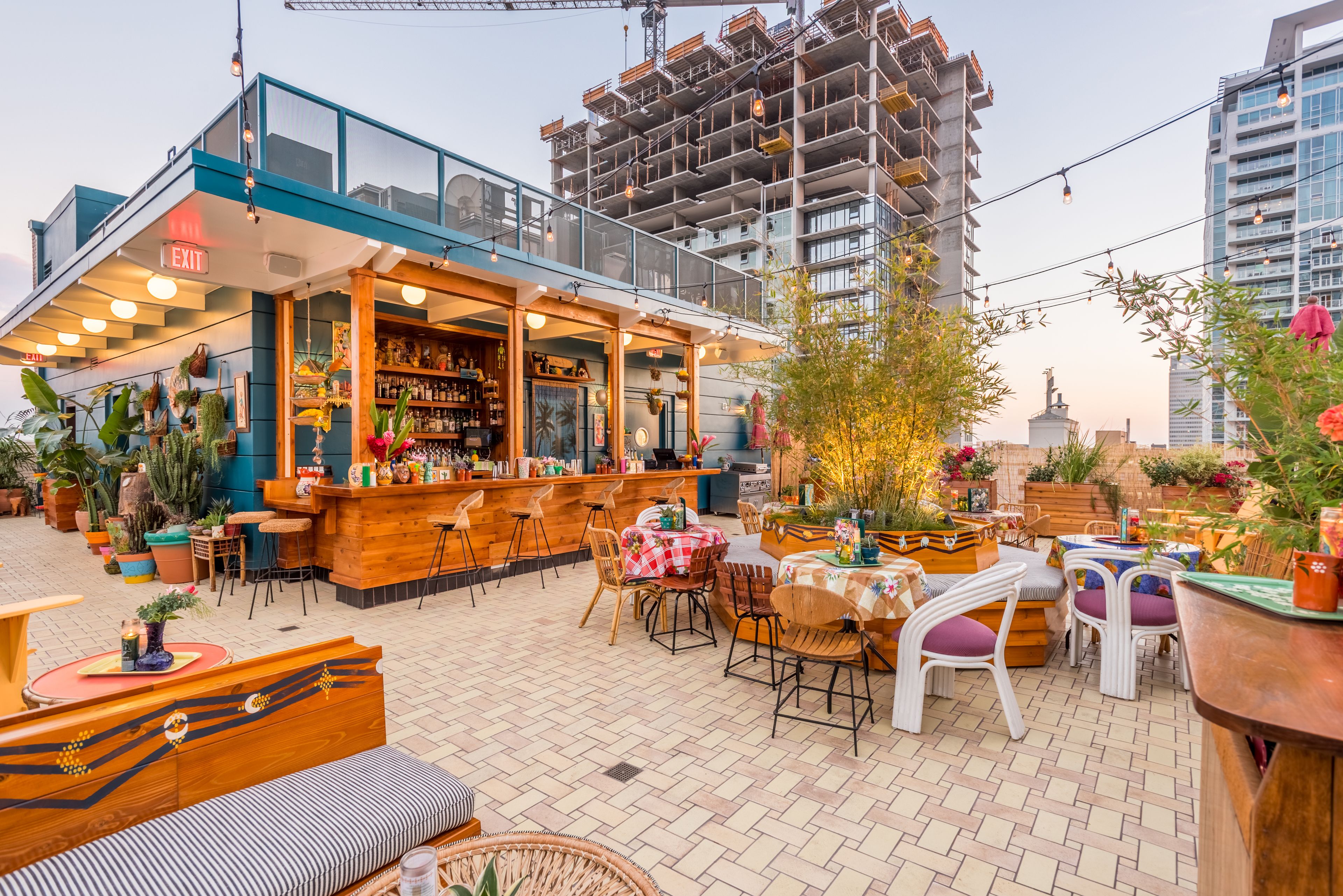 Broken Shaker, an event space at Freehand Los Angeles