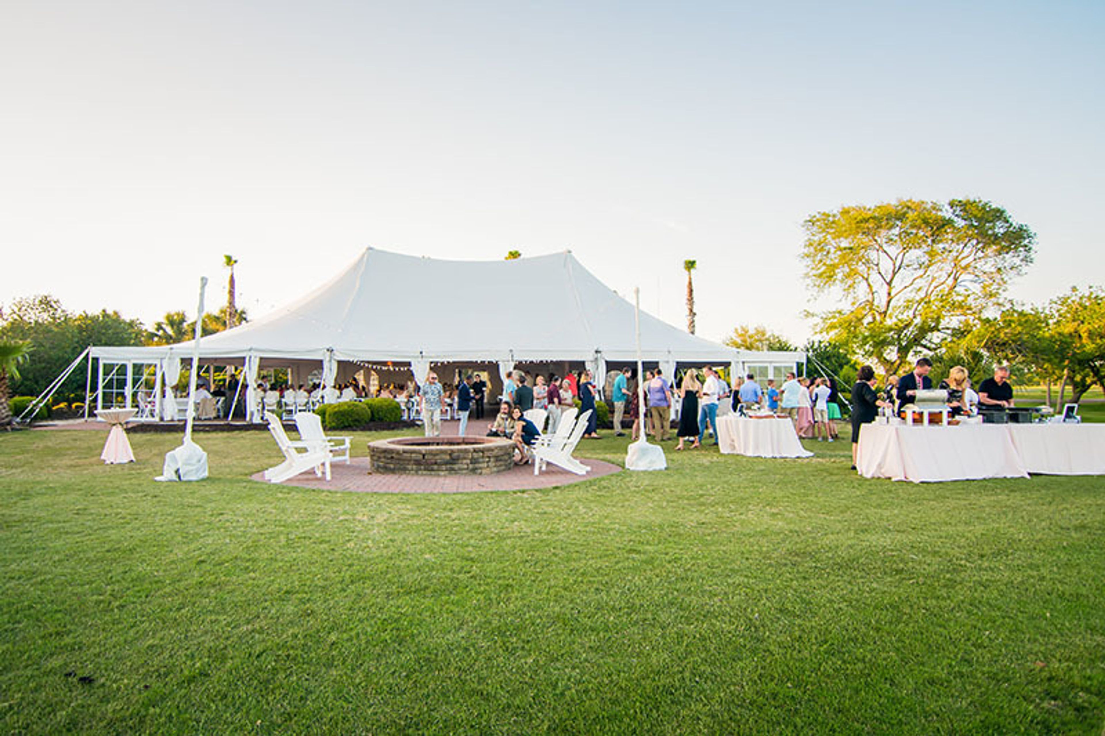 Outdoor Space, an event space at The Pavilion at Patriots Point