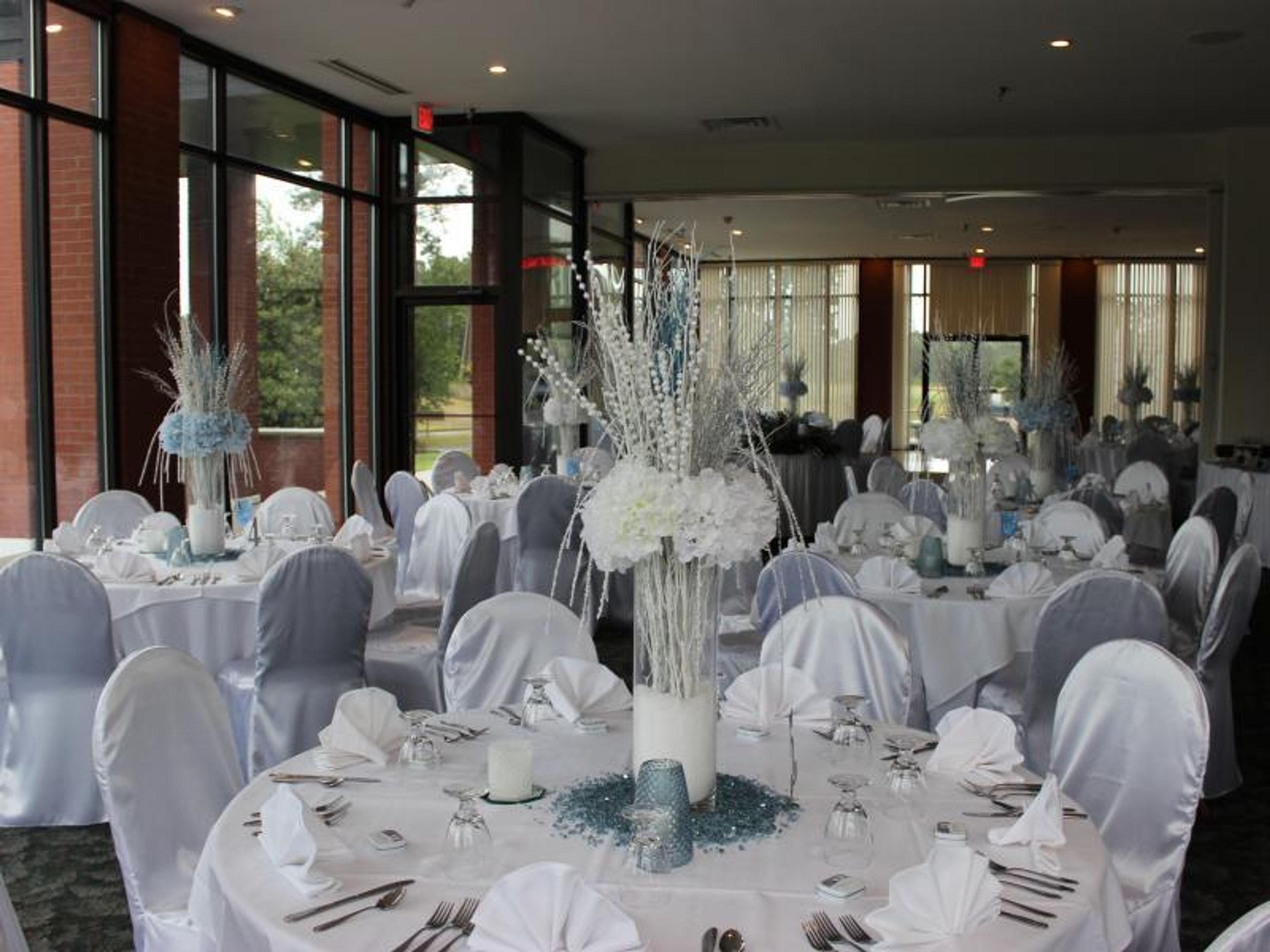 Indoor Space, an event space at Wild Wing Golf