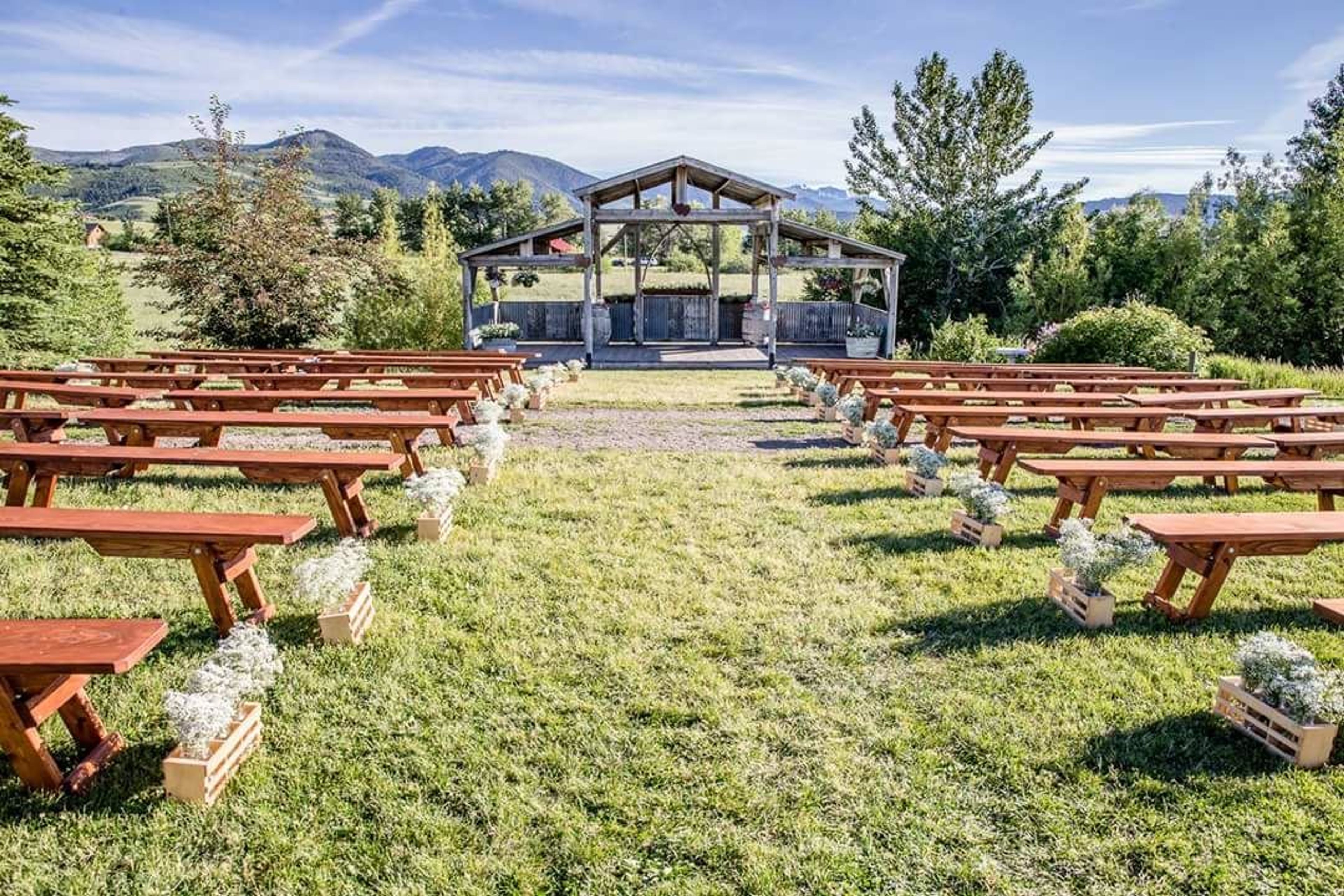 Outdoor Space, an event space at Hart Meadows Ranch