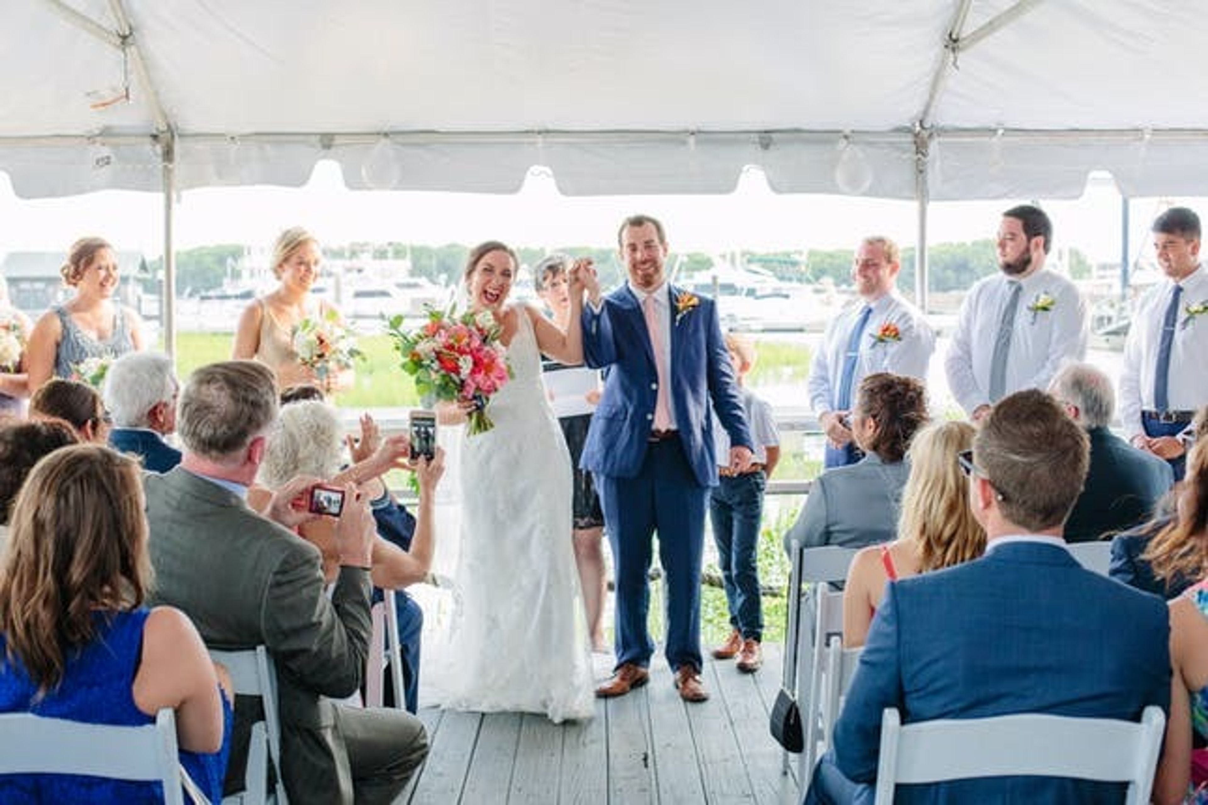 Outdoor Space, an event space at The Charleston Yacht Club
