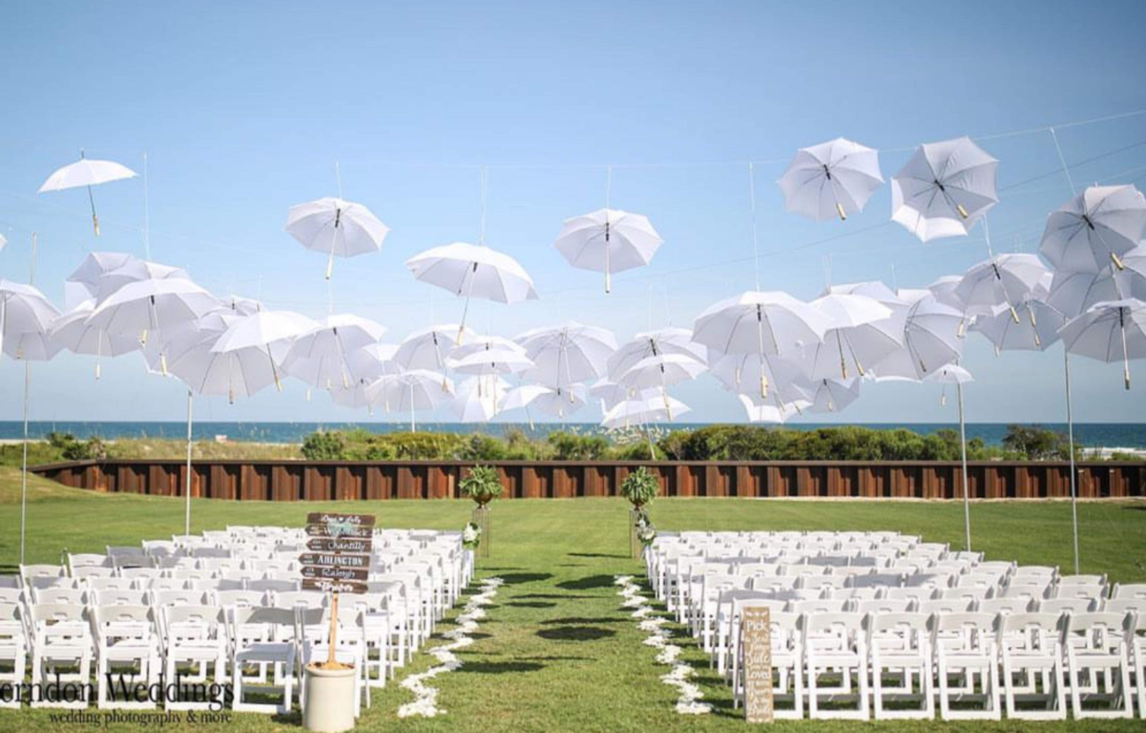 Outdoor Venue, an event space at The Dunes Golf and Beach Club