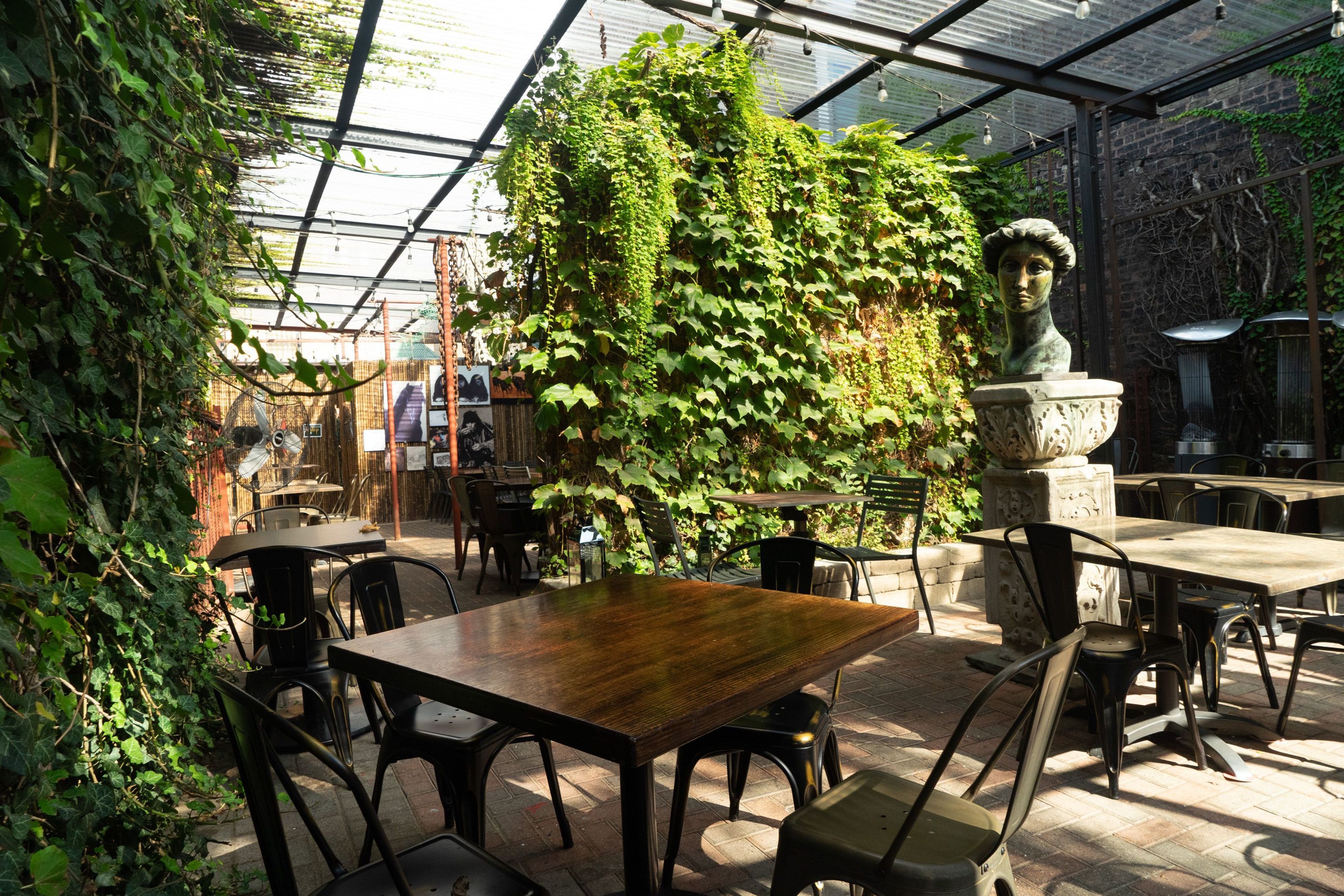 The Courtyard, an event space at The Perch I Kitchen & Tap
