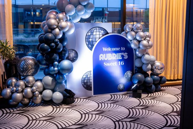 Featured photo from Discover this Washington DC Sweet 16 Illuminated with Blue Hues and Disco-Inspired Glamour