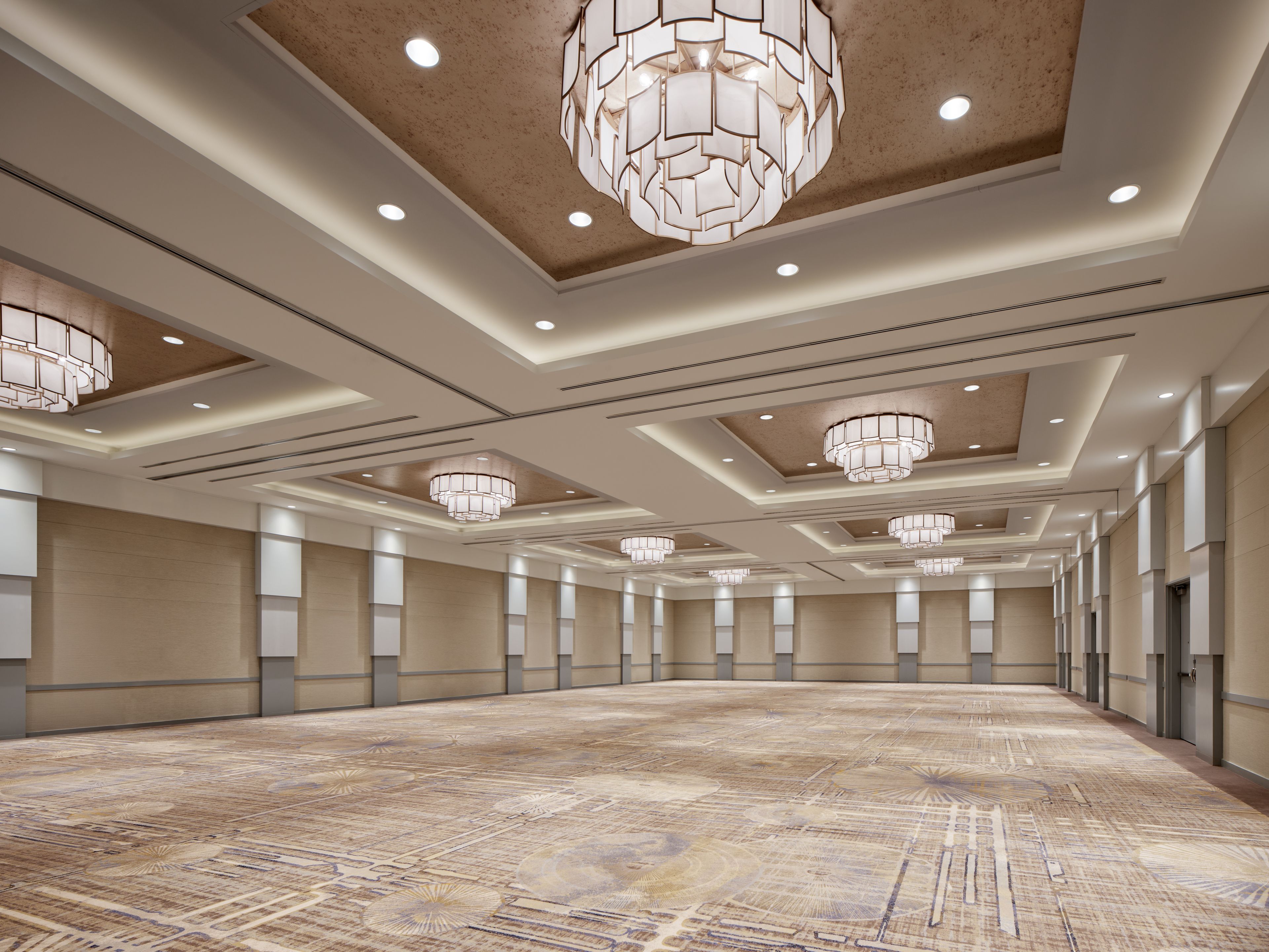 Commonwealth Hall, an event space at Loews Philadelphia Hotel