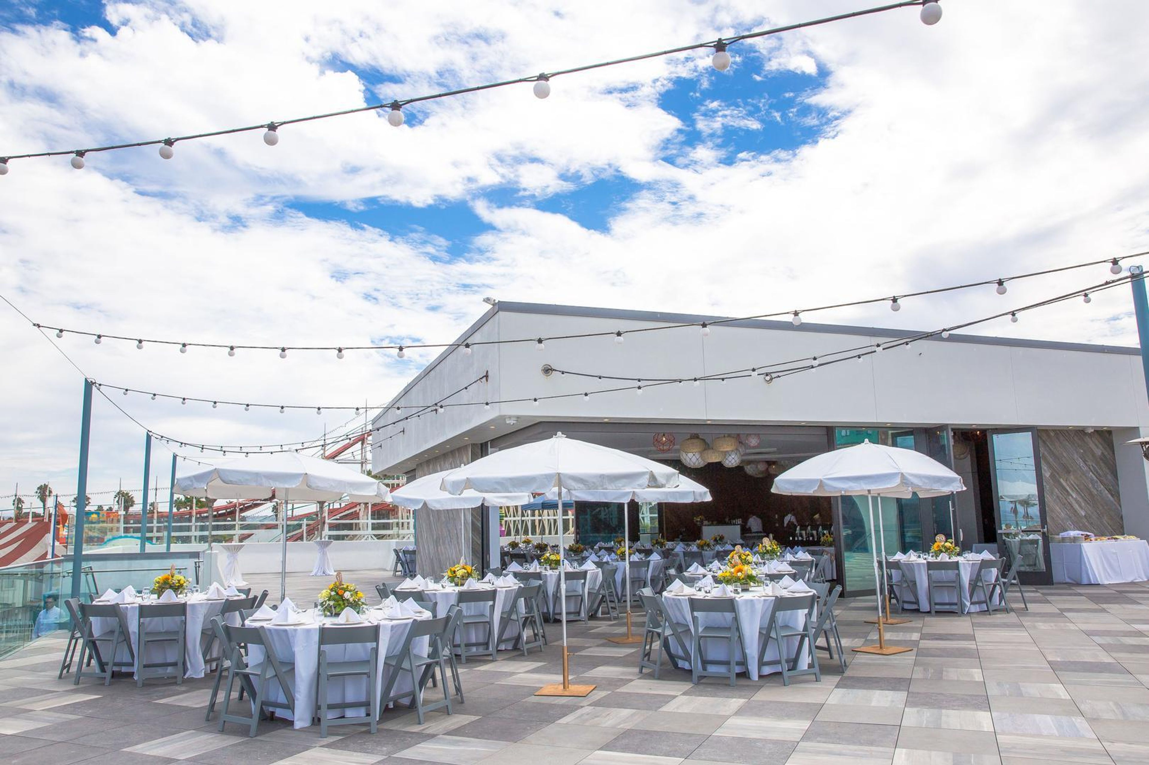 Example Event Space, an event space at Beach Terrace Inn