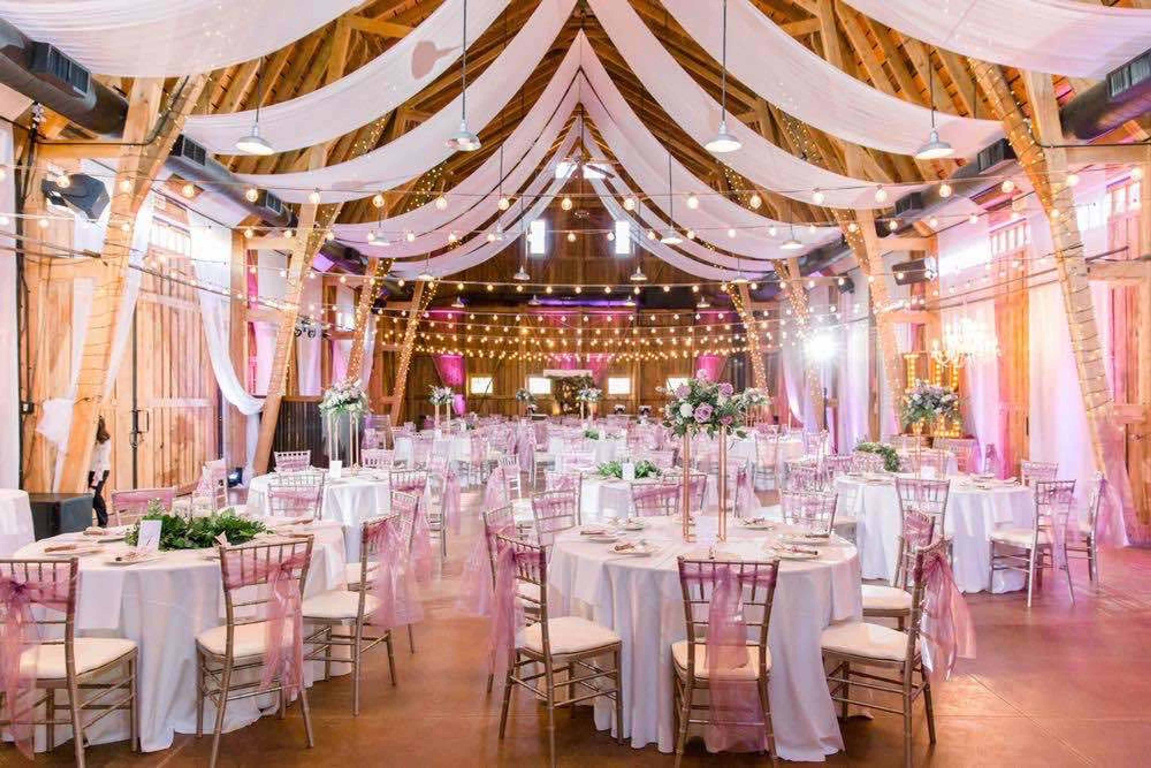 The Barn, an event space at The Windmill Winery