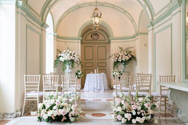 Featured photo from Beautiful Blush Wedding at The Mount in Lenox, Massachusetts