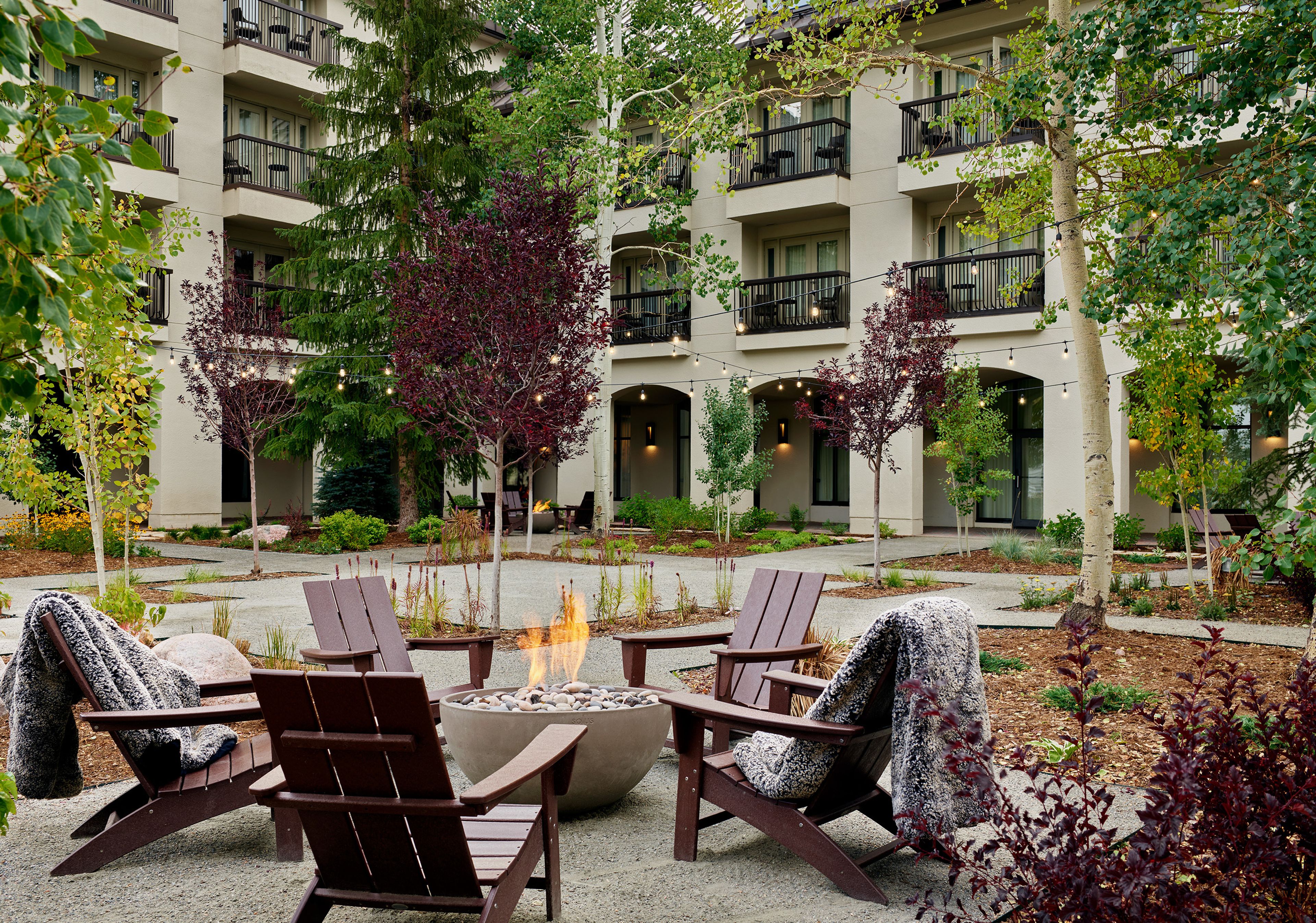 Zen Garden, an event space at Grand Hyatt Vail