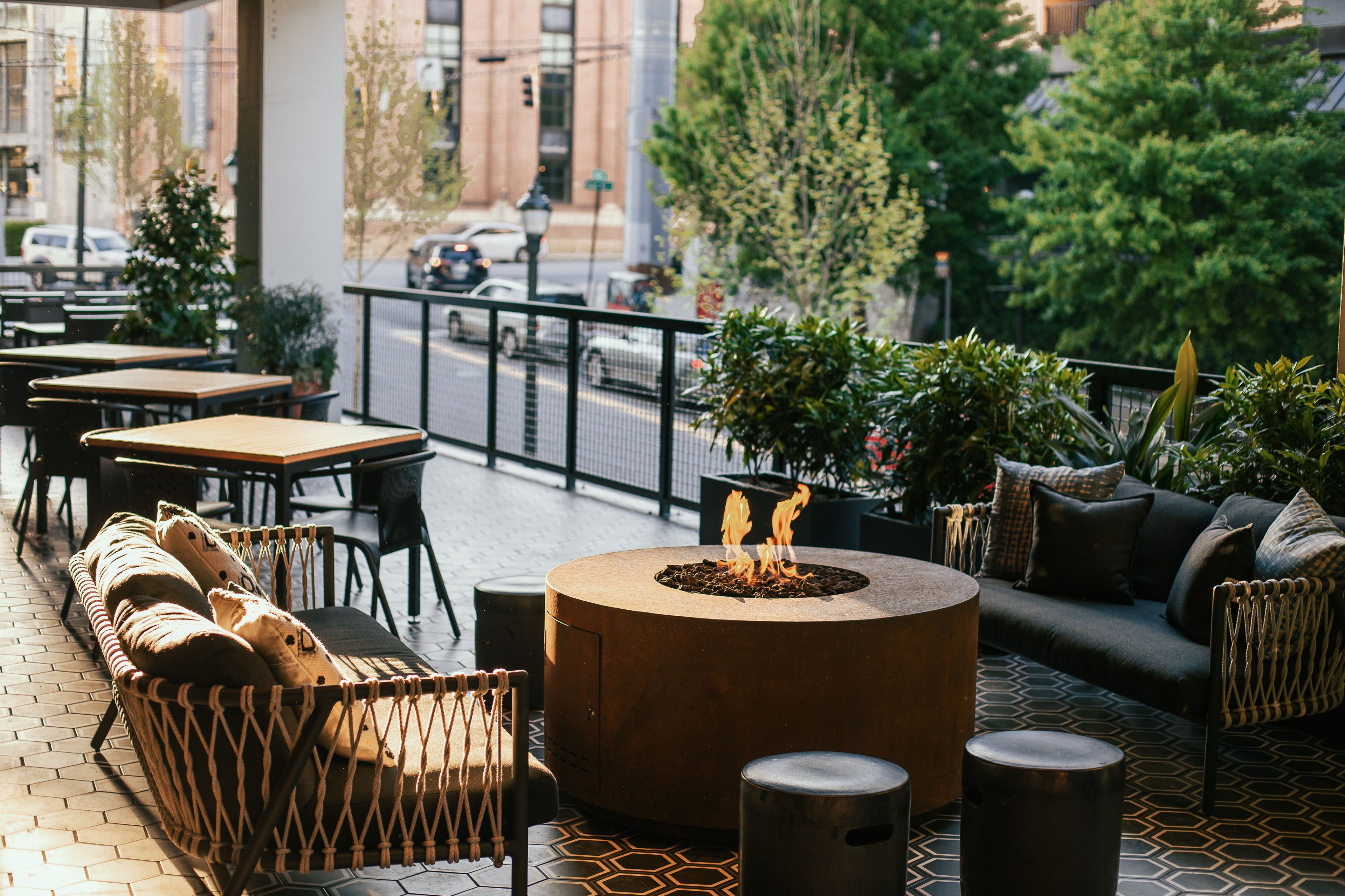 Terrace, an event space at Puttshack Atlanta