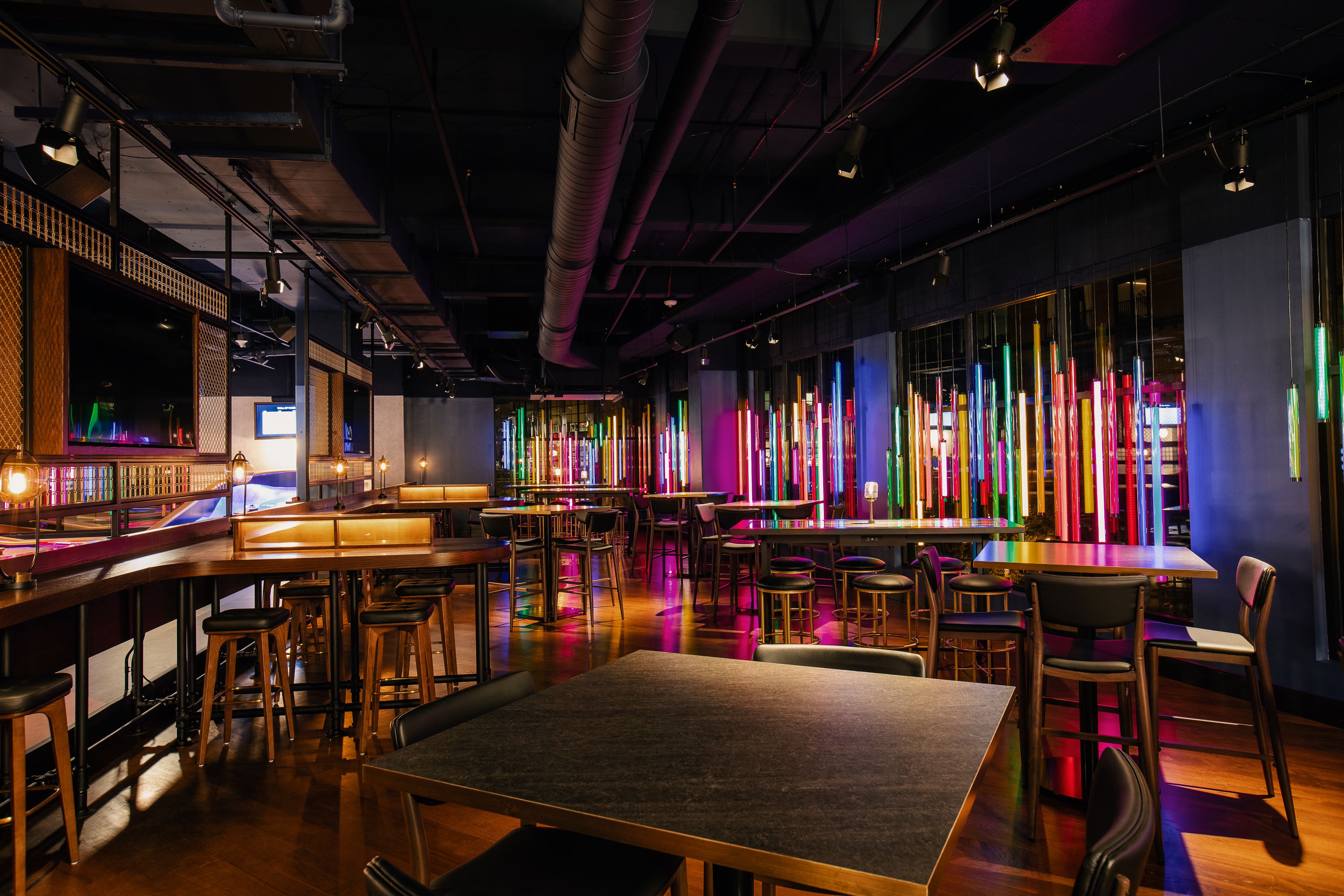 Ruby, an event space at Puttshack Atlanta