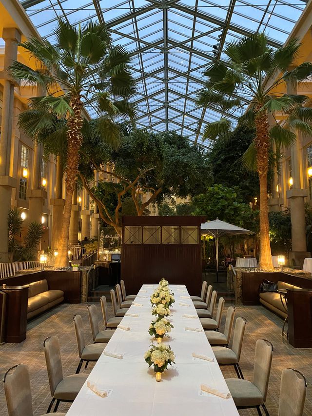 Featured photo from Atrium Dinner