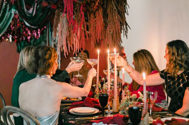 Featured photo from Holiday/ Fall/ Winter Styled Shoot - Milestone Birthday Celebration Dinner at Wildwood Studio, Chicago, Illinois