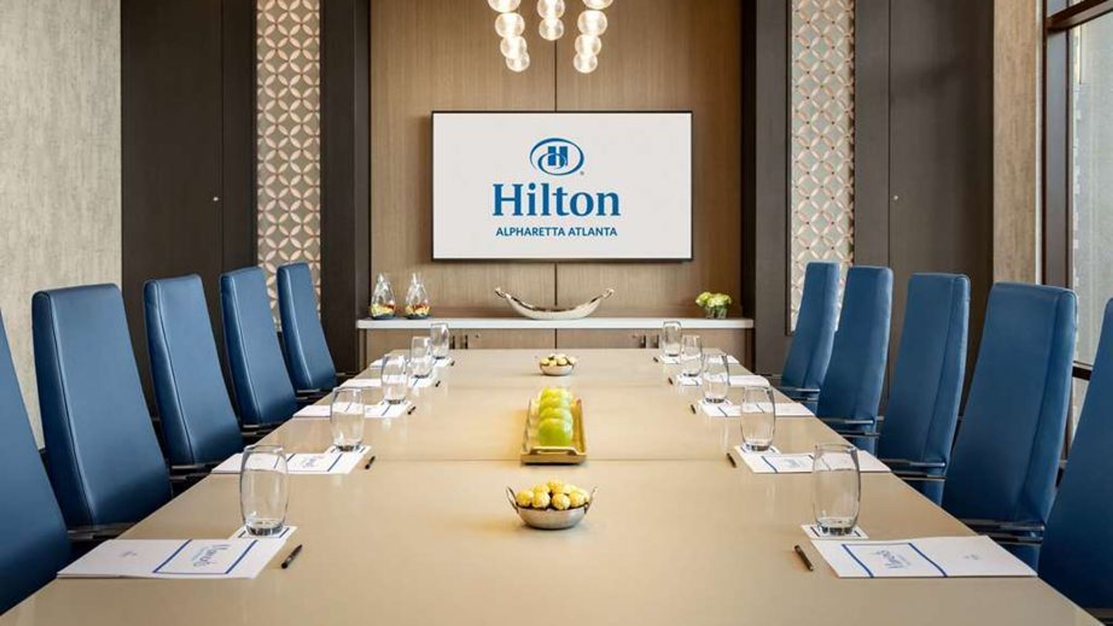 Example Event Space, an event space at Hilton Alpharetta Atlanta