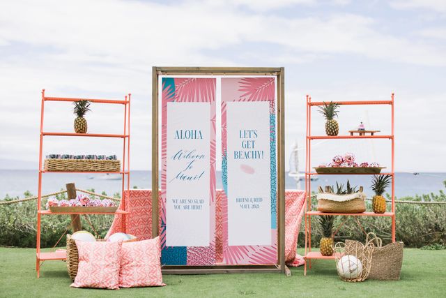 Featured photo from Tropical Beachside Wedding Welcome Party at The Westin Maui in Ka'anapali, HI