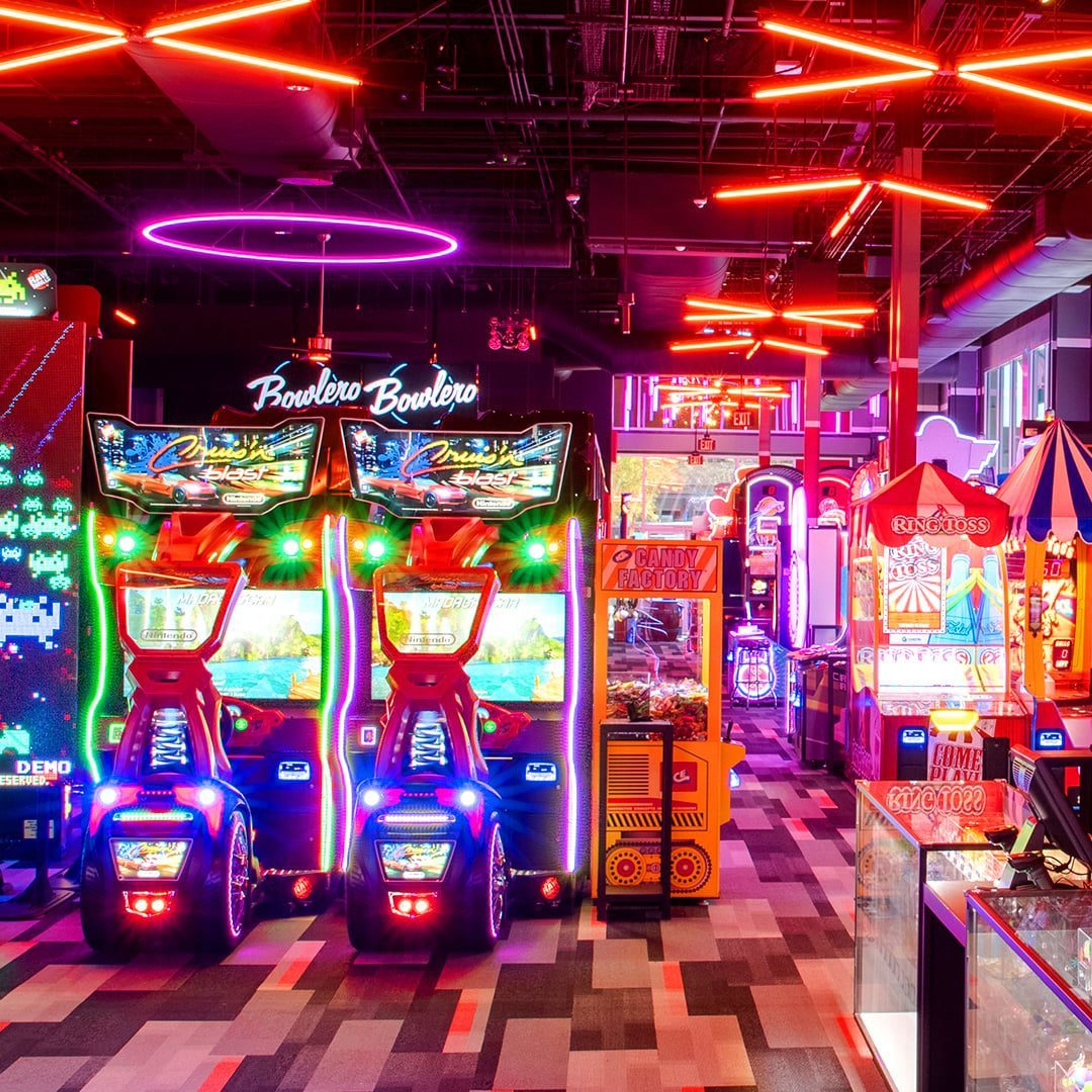 Party Room, an event space at Bowlero Annandale