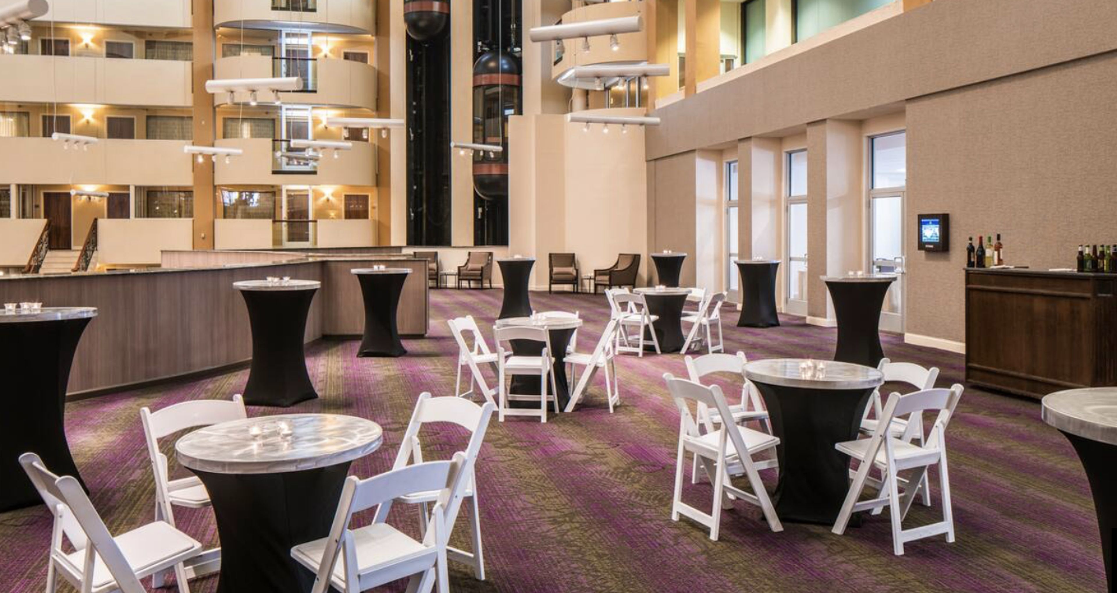 Indoor Space, an event space at Hilton Washington DC/Rockville Hotel & Executive Meeting Ctr