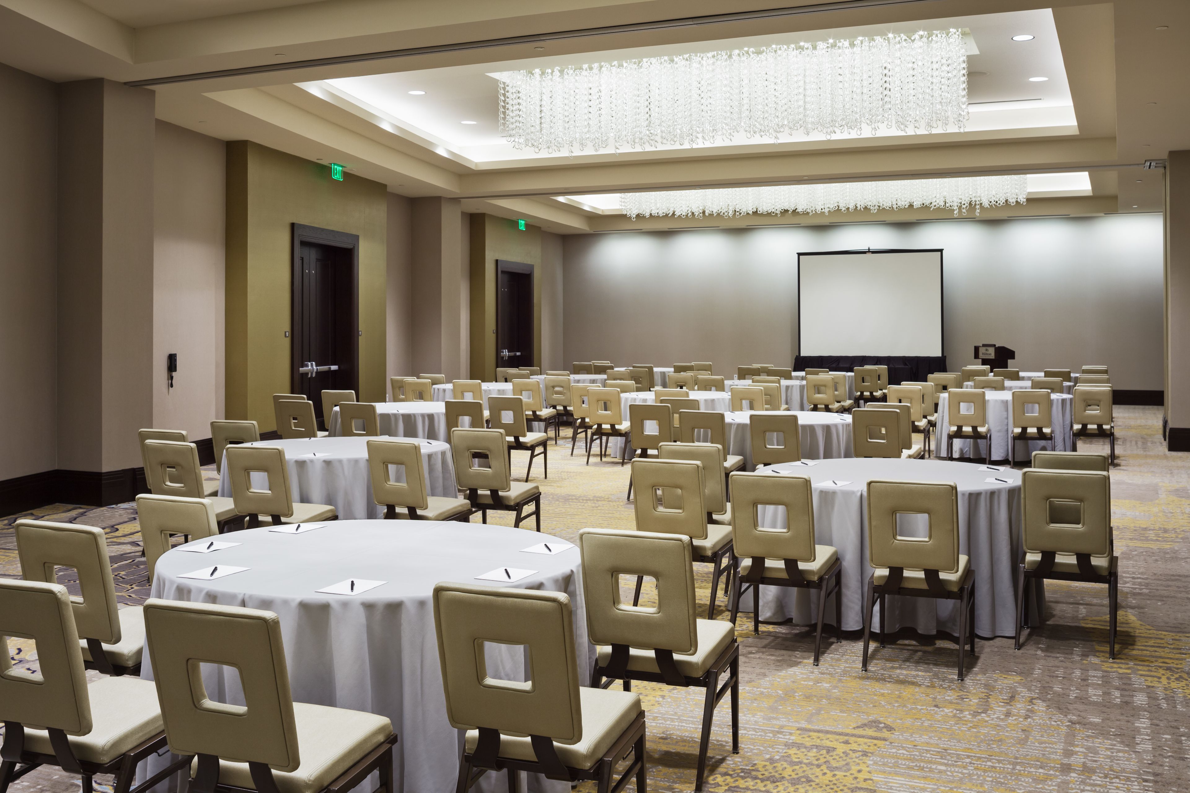 Bluestem Ballroom, an event space at Hilton Dallas/Plano Granite Park
