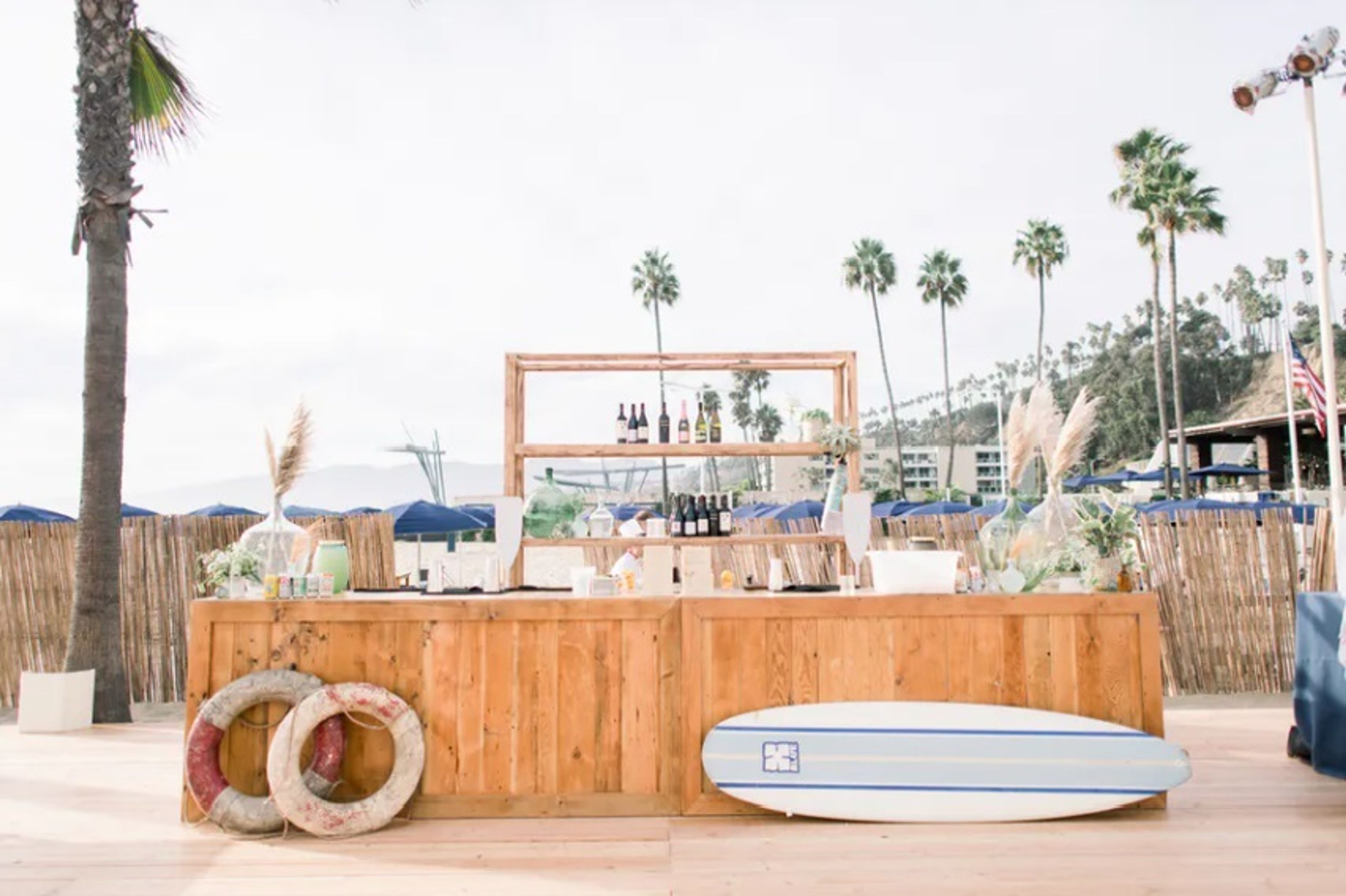 Sand Deck, an event space at Jonathan Beach Club