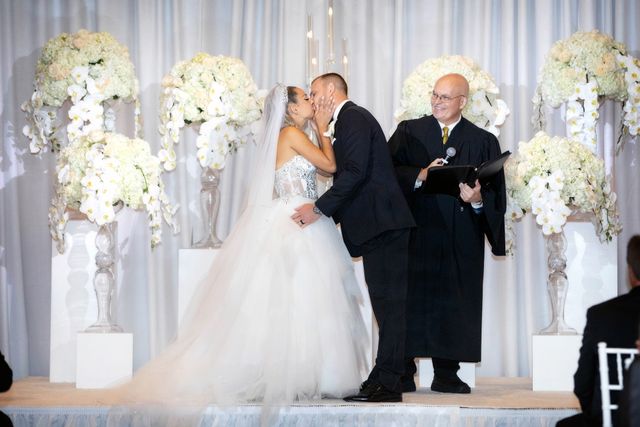 Featured photo from Romantic White Wedding in the Rose Kennedy Ballroom at InterContinental Boston