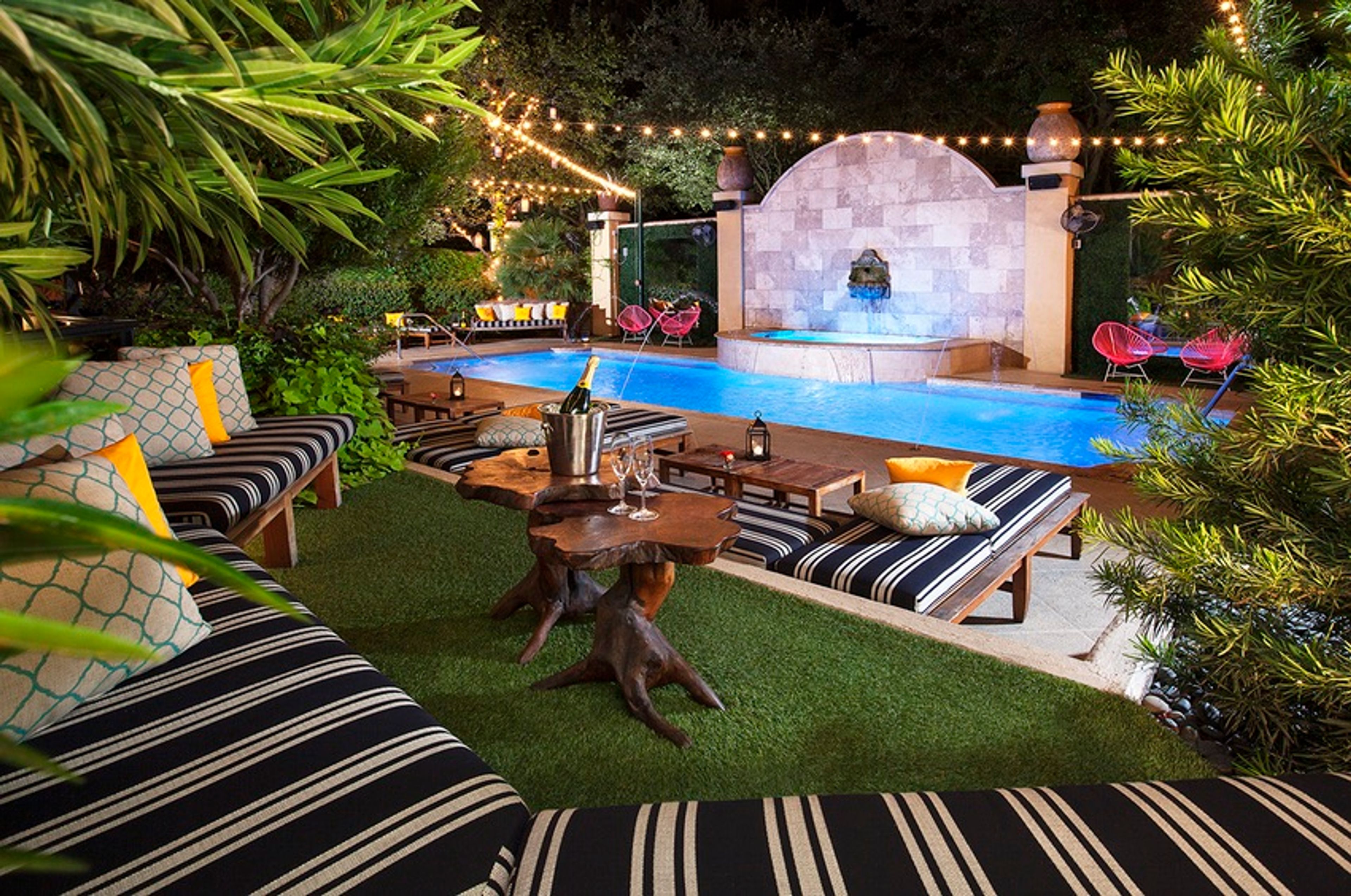 Poolside, an event space at Hotel ZaZa Dallas Uptown