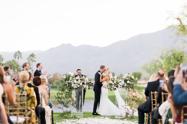 Featured photo from Ashley and Matt’s Sun-kissed Destination Palm Springs Golf Club Resort Wedding in La Quinta, California