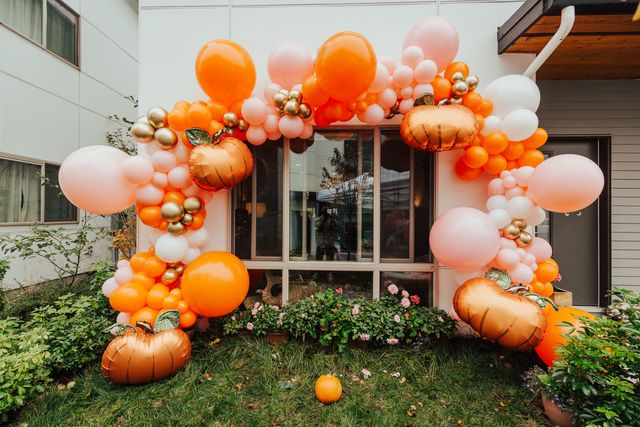 Featured photo from Adorable 1st Birthday Pumpkin Bash