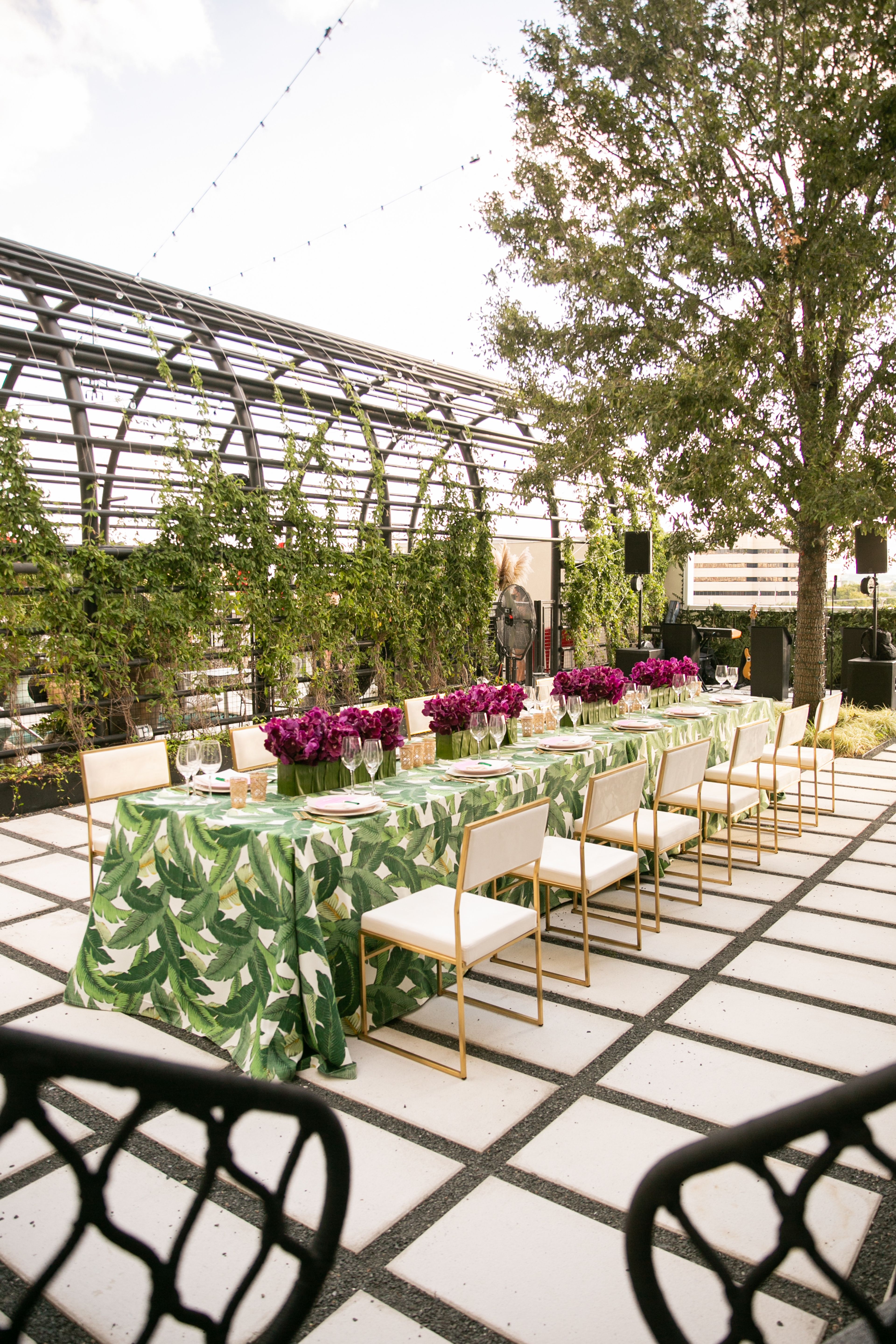 Moroccan Garden, an event space at Virgin Hotels Dallas