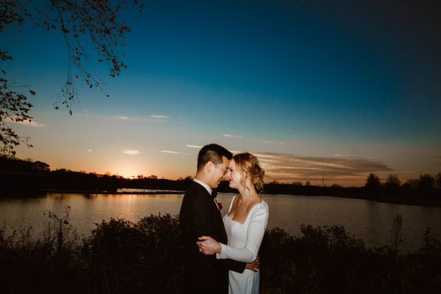 Featured photo from Romantic Winter Wedding at Events at Independence Grove in Chicago, Illinois