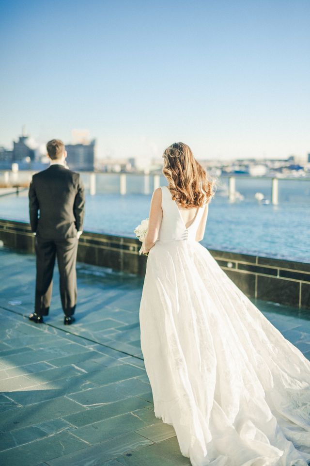 Featured photo from Romantic Winter Wedding at the Four Seasons Hotel Baltimore in Baltimore, Maryland