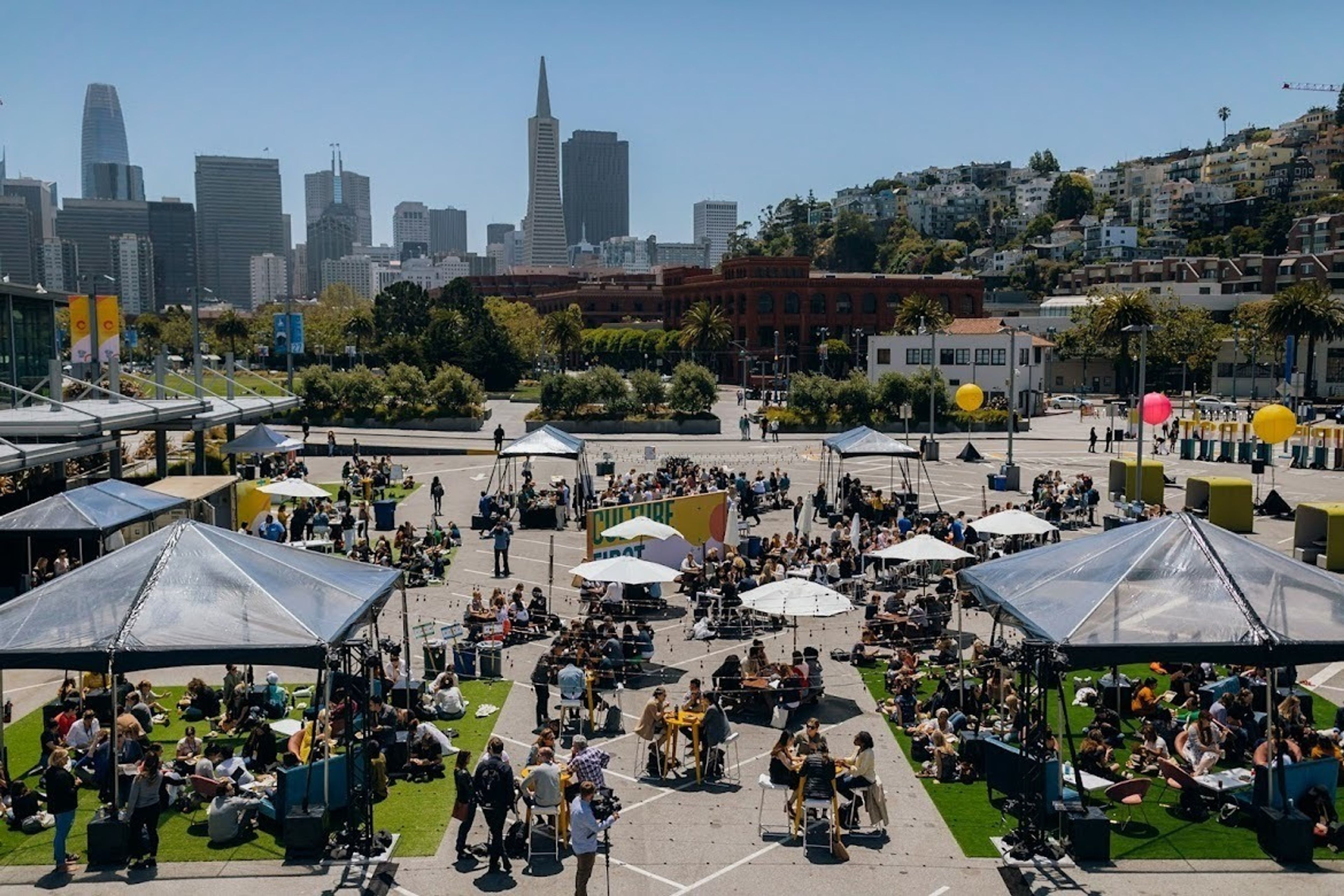 Transportation Area, an event space at Pier 27